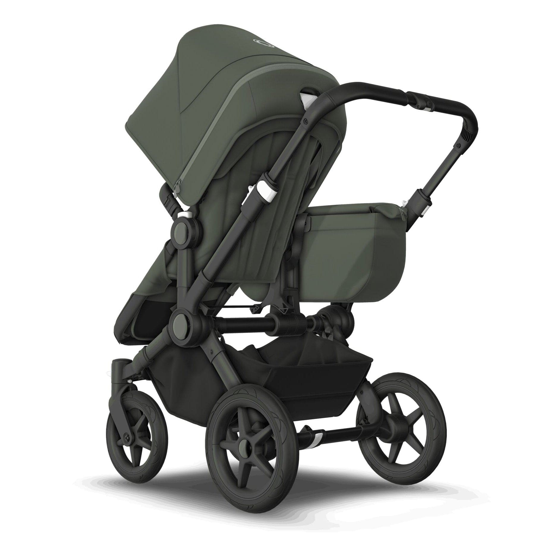 Bugaboo Donkey 5 Mono Complete in Black/Forest Green Baby Prams 100000008 8717447476214