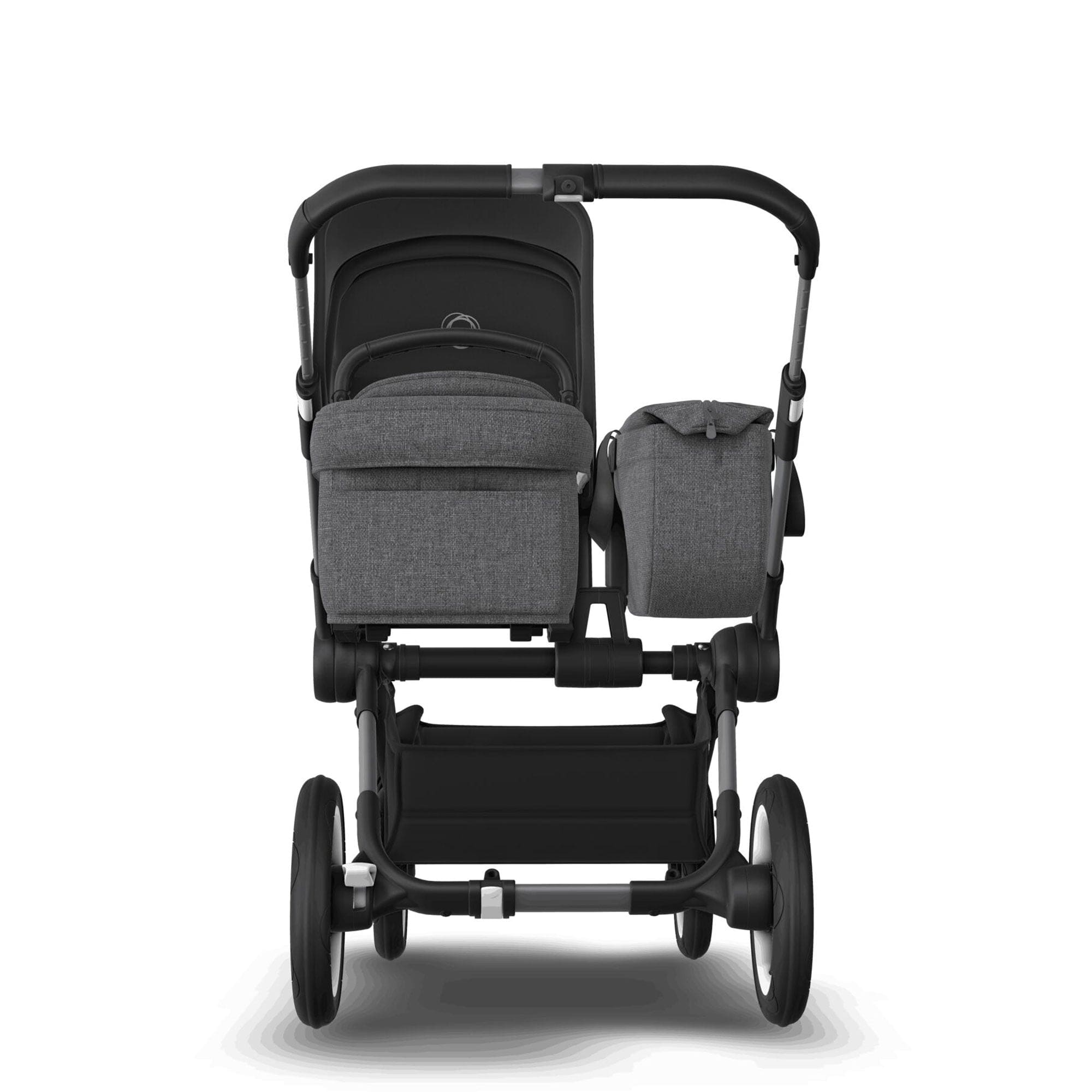 Bugaboo Donkey 5 Mono Complete in Black/Grey Mélange Baby Prams 100000005 8717447204671