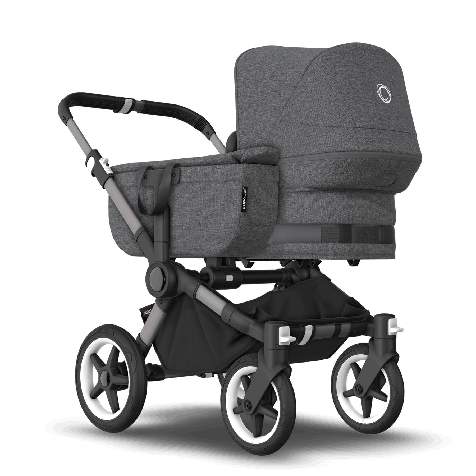 Bugaboo Donkey 5 Mono Complete in Black/Grey Mélange Baby Prams 100000005 8717447204671