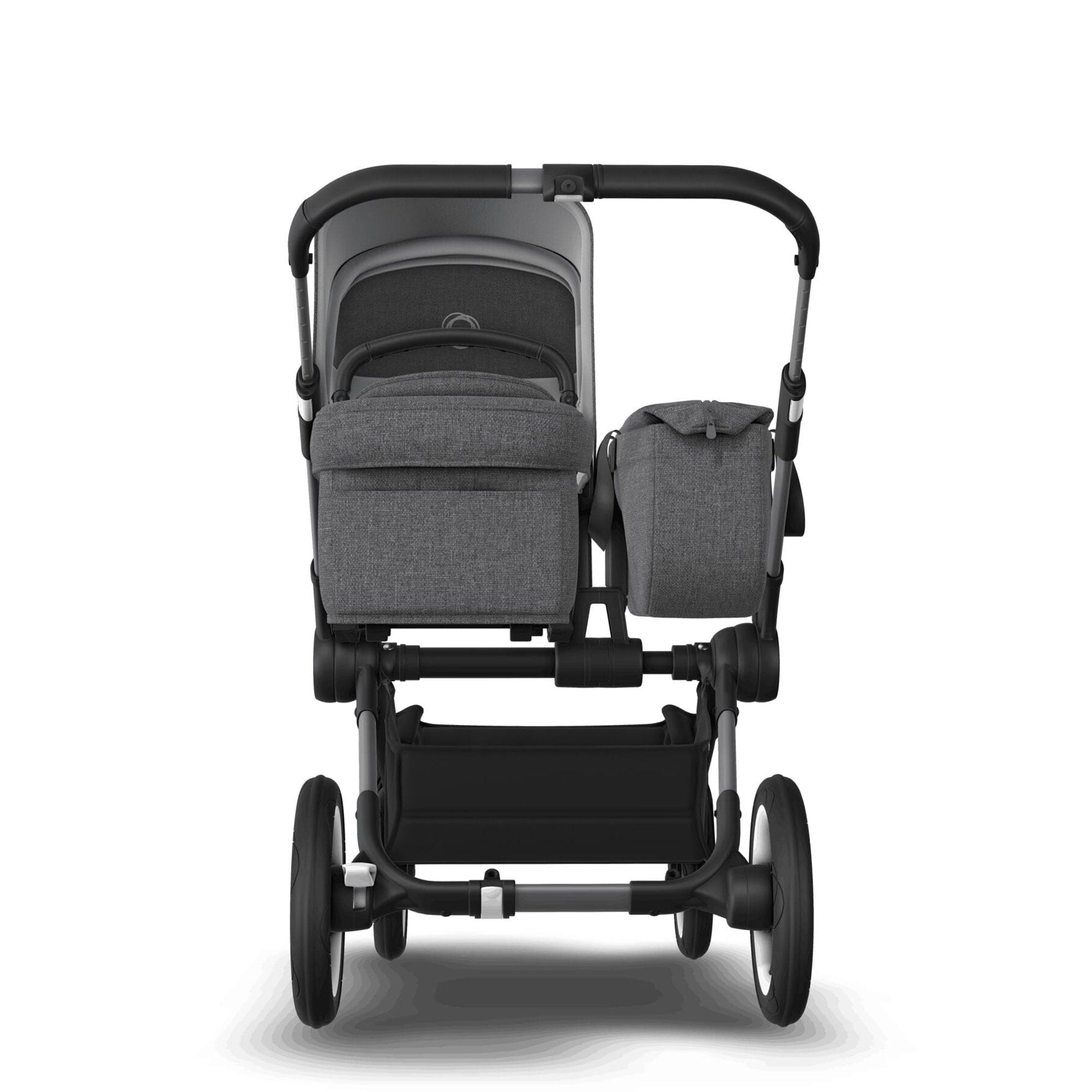 Bugaboo Donkey 5 Mono Complete in Black/Grey Mélange Baby Prams 100000005 8717447204671