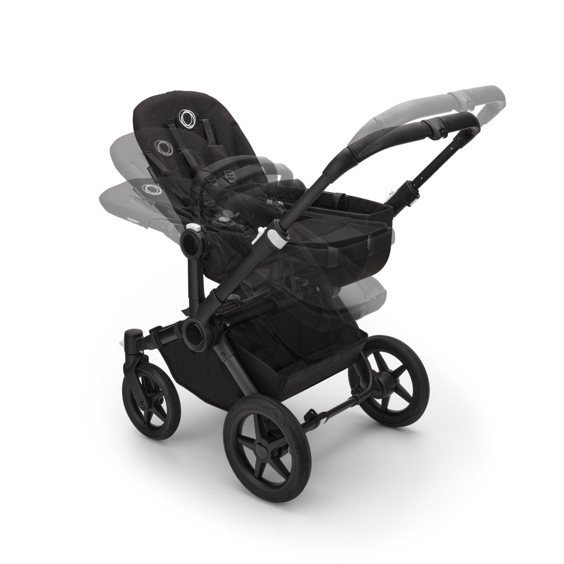 Bugaboo Donkey 5 Mono Complete in Black/Midnight Black Baby Prams 100000006 8717447603443