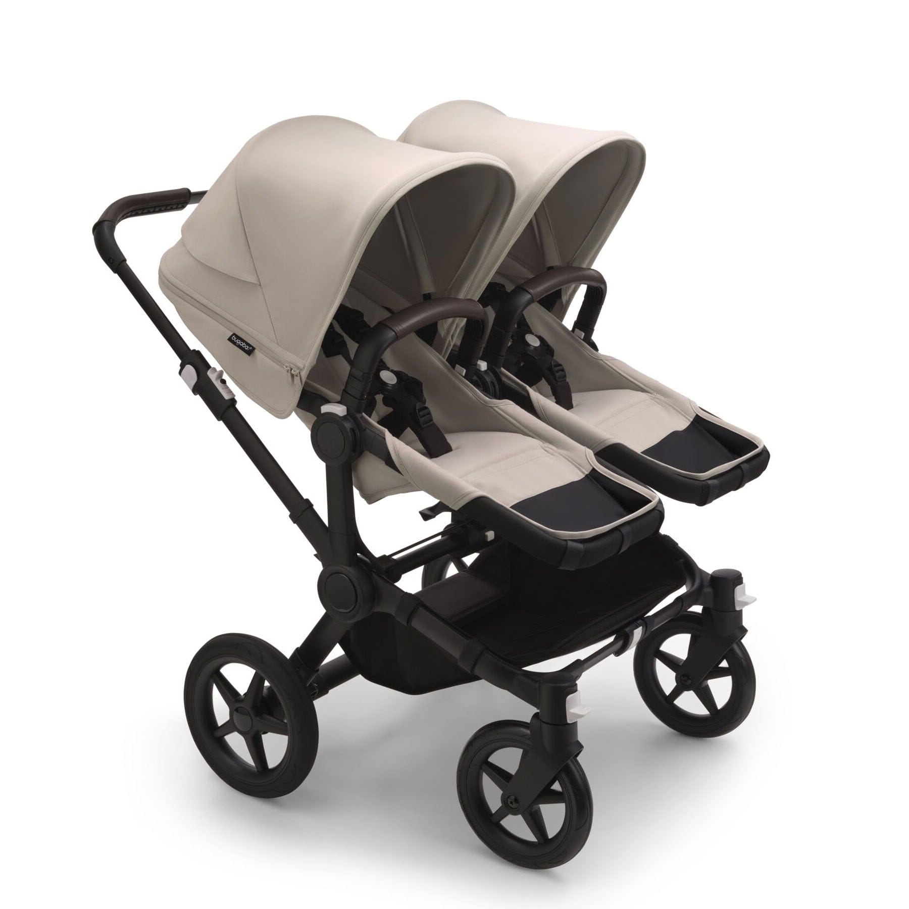 Bugaboo Donkey 5 Twin Complete Pushchair in Black/Desert Taupe Baby Prams 17621-DES-TPE 8717447649526