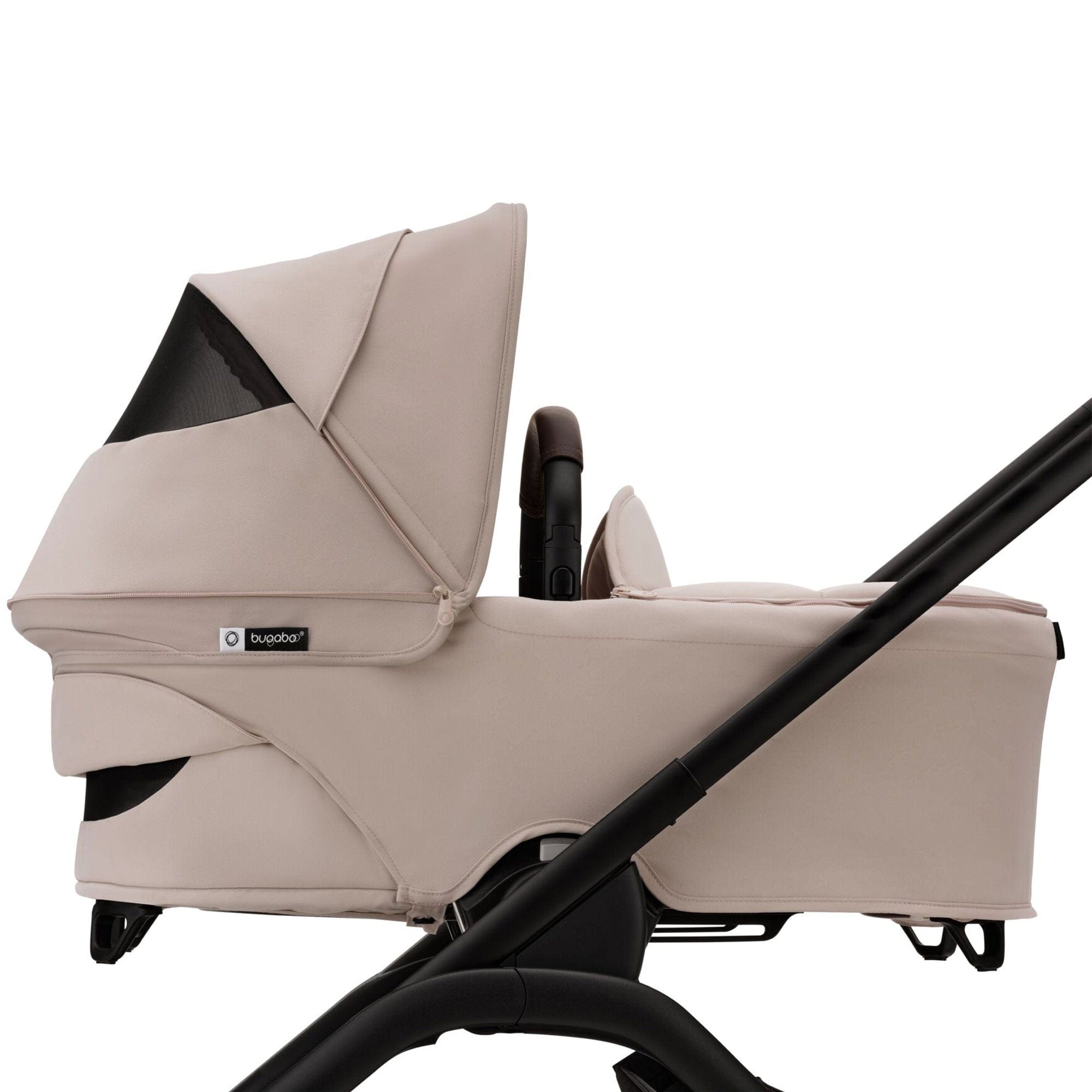 Bugaboo Dragonfly Complete Pram - Black/Desert Taupe Baby Prams 13803-BLK-DES-TAU 8717447353980