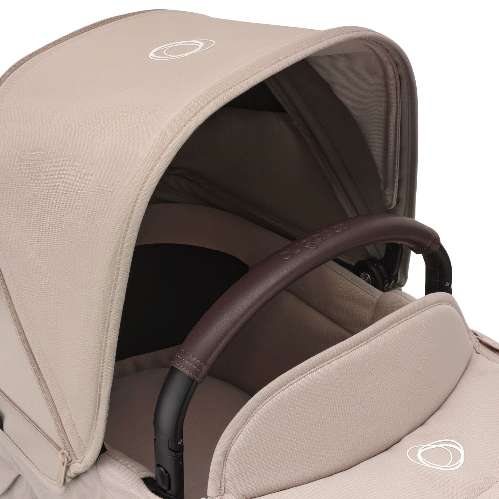 Bugaboo Dragonfly Complete Pram - Black/Desert Taupe Baby Prams 13803-BLK-DES-TAU 8717447353980