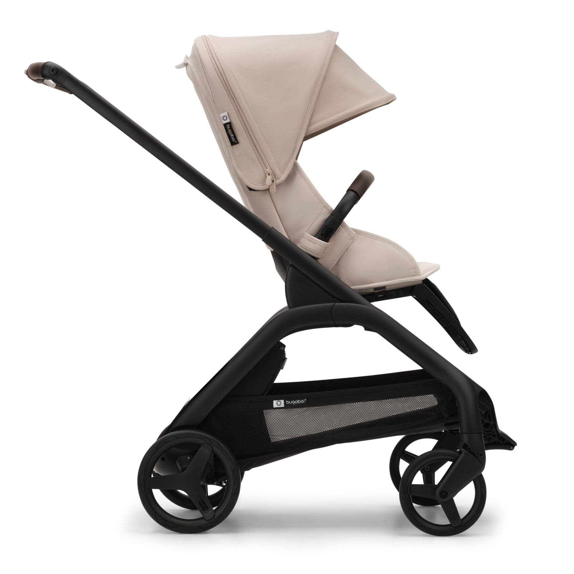 Bugaboo Dragonfly Complete Pram - Black/Desert Taupe Baby Prams 13803-BLK-DES-TAU 8717447353980