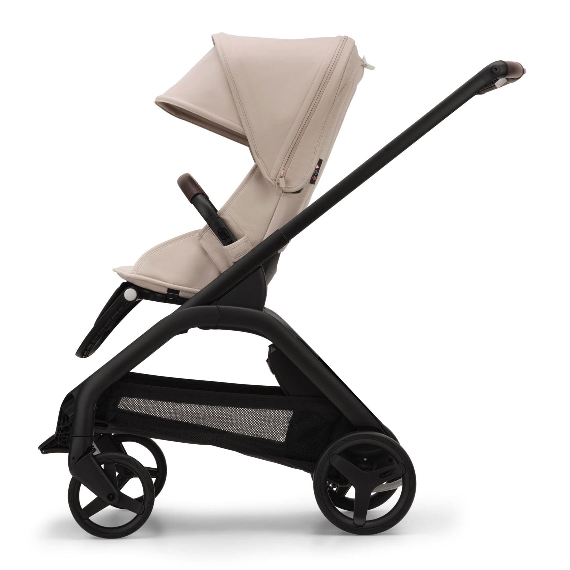 Bugaboo Dragonfly Complete Pram - Black/Desert Taupe Baby Prams 13803-BLK-DES-TAU 8717447353980