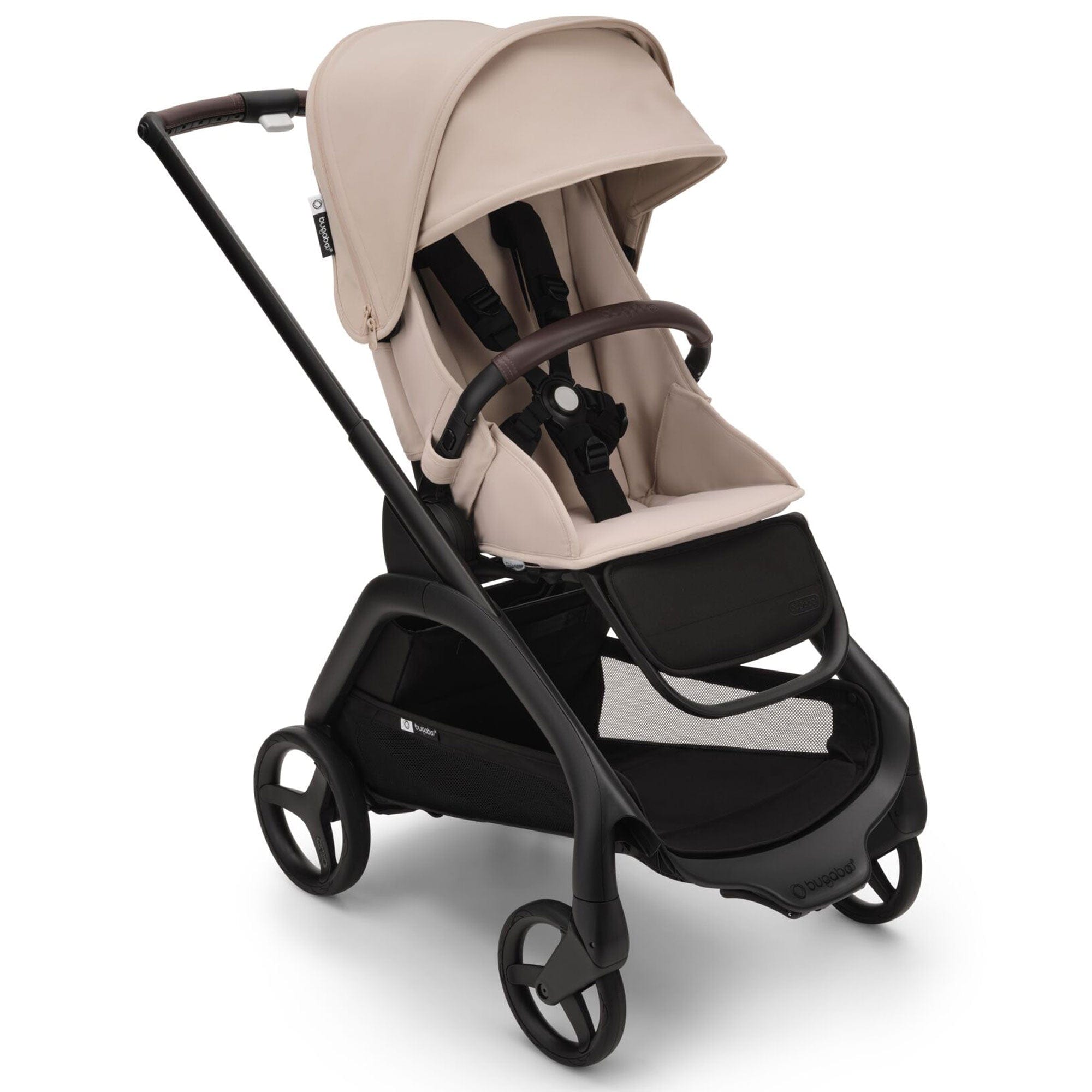 Bugaboo Dragonfly Complete Pram - Black/Desert Taupe Baby Prams 13803-BLK-DES-TAU 8717447353980