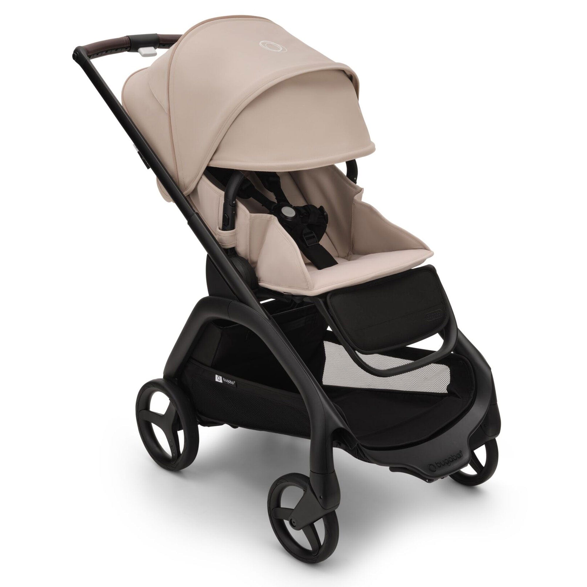 Bugaboo Dragonfly Complete Pram - Black/Desert Taupe Baby Prams 13803-BLK-DES-TAU 8717447353980