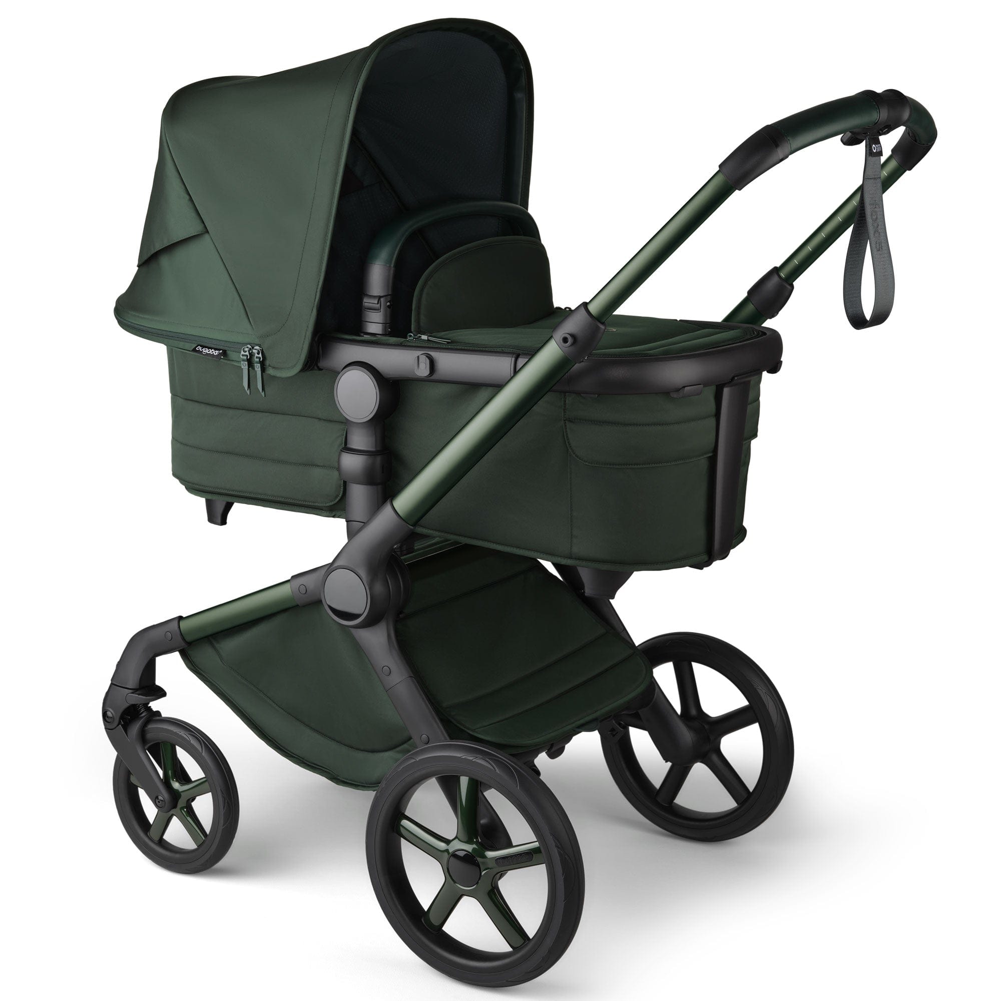 Bugaboo Fox 5 Noir Limited Edition Comfort Bundle in Midnight Green Baby Prams 16156-MID-GRN 8717447582700