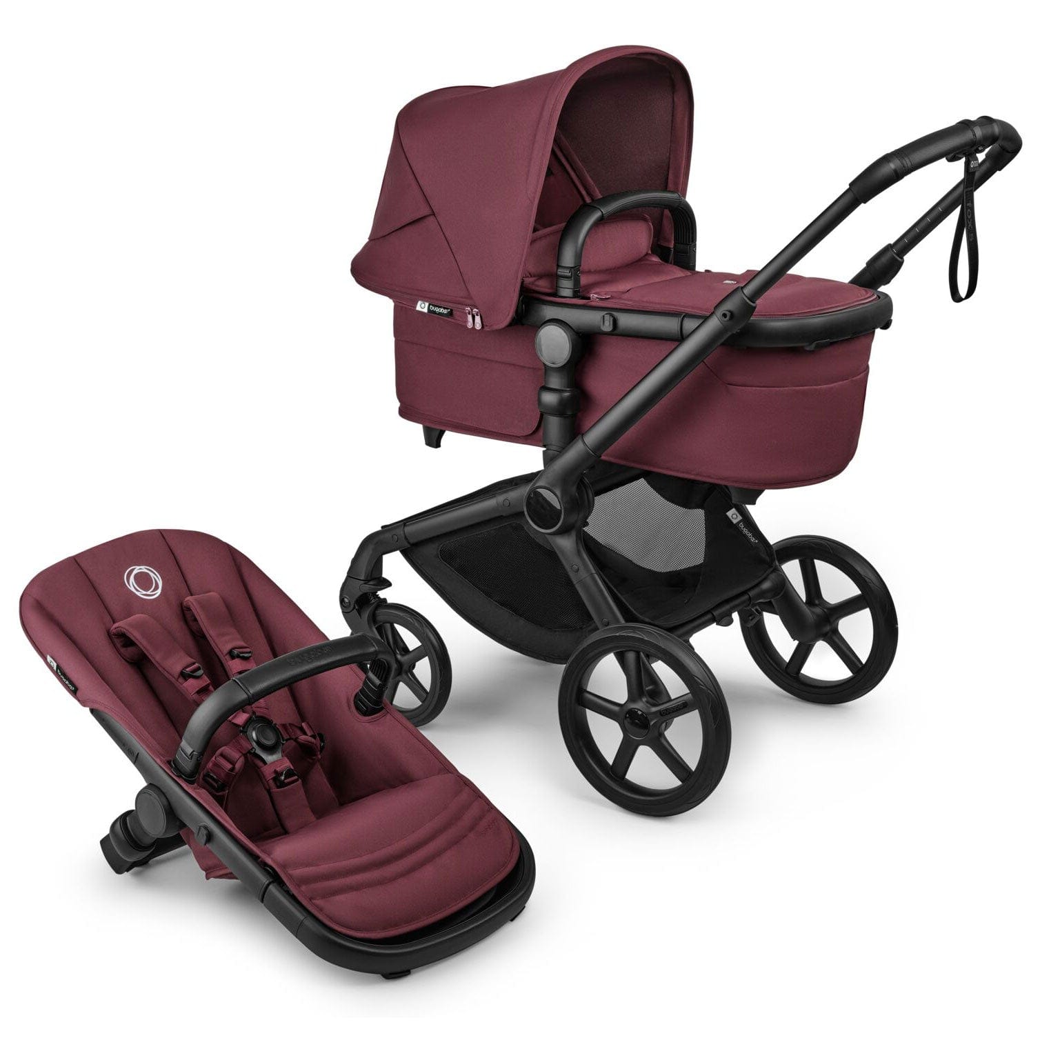 Bugaboo Fox 5 Renew in Dark Cherry Baby Prams 100051110 8717447650447