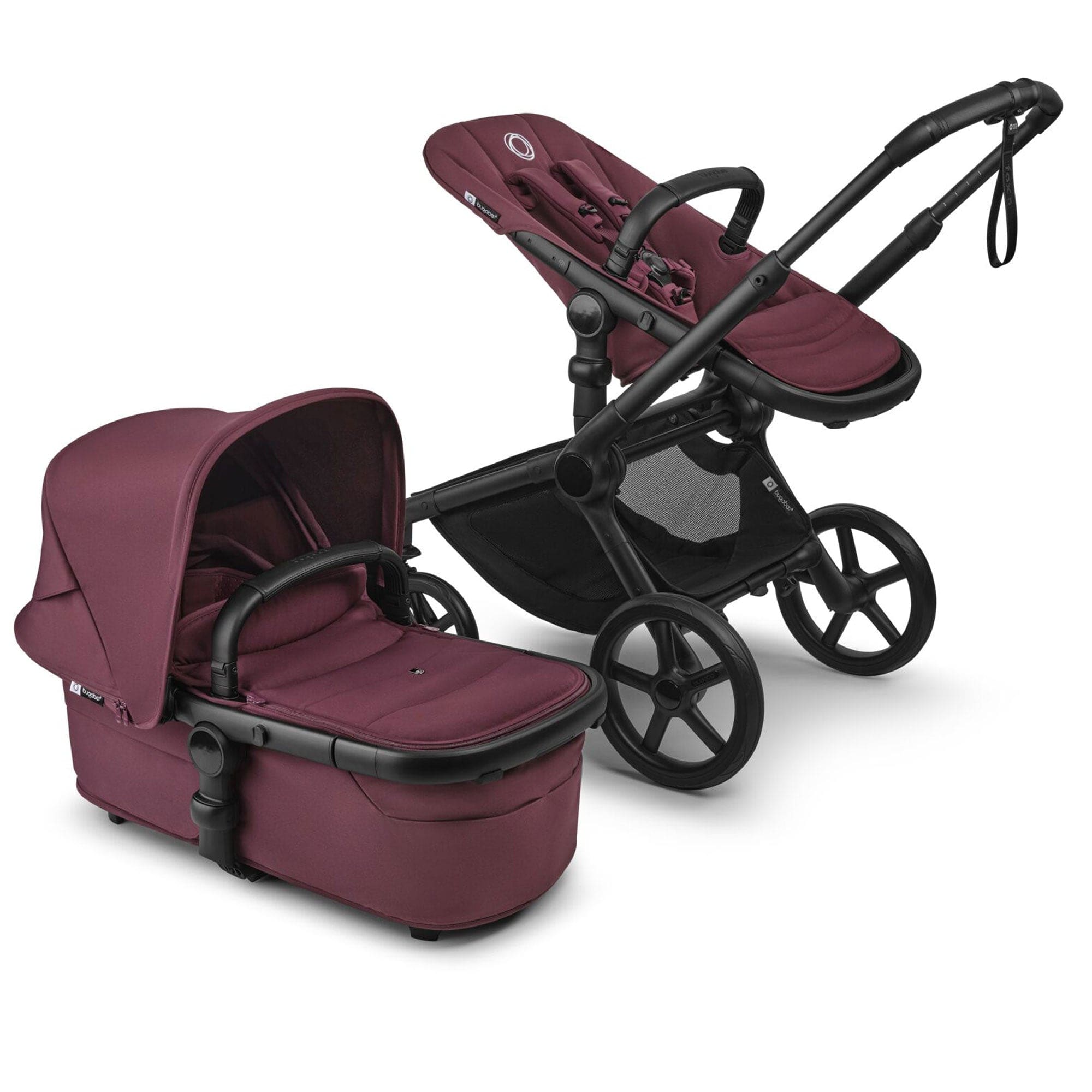 Bugaboo Fox 5 Renew in Dark Cherry Baby Prams 100051110 8717447650447