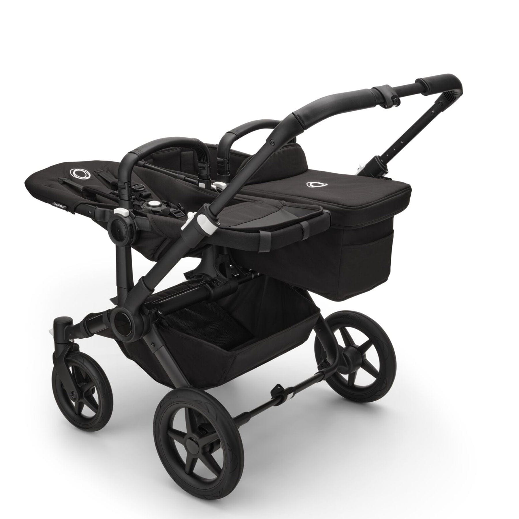 Bugaboo Donkey 5 Duo Complete Cloud T Travel System in Midnight Black Travel Systems 17676-MID-BLK 8717447355823