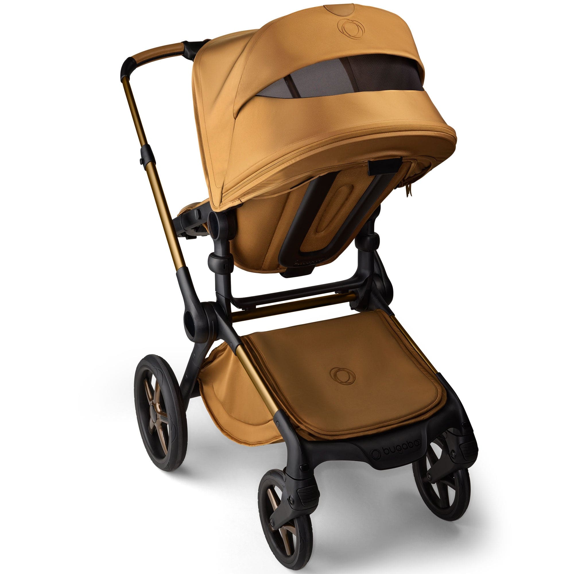 Bugaboo Fox 5 Noir Cybex Luxury Bundle in Amber Glow Travel Systems