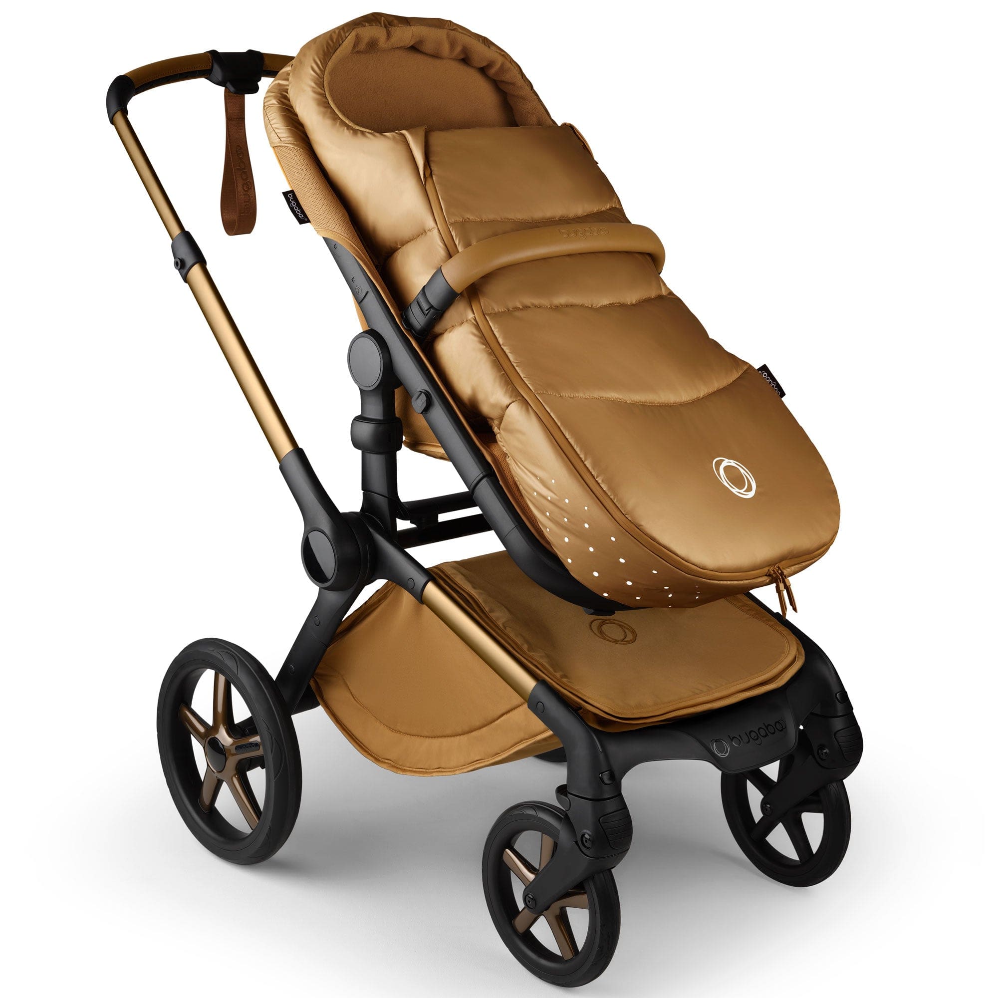 Bugaboo Fox 5 Noir Cybex Luxury Bundle in Amber Glow Travel Systems