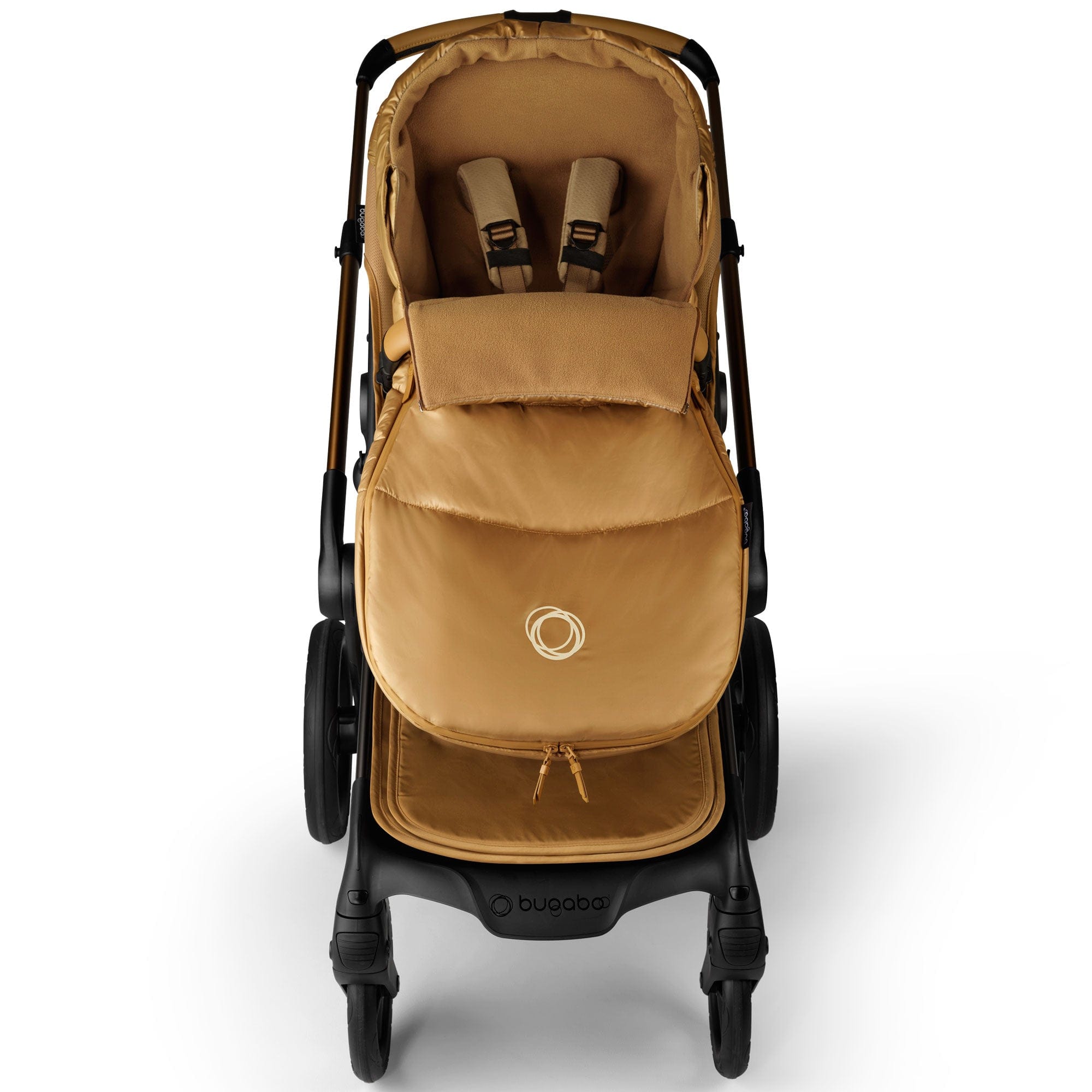 Bugaboo Fox 5 Noir Cybex Luxury Bundle in Amber Glow Travel Systems