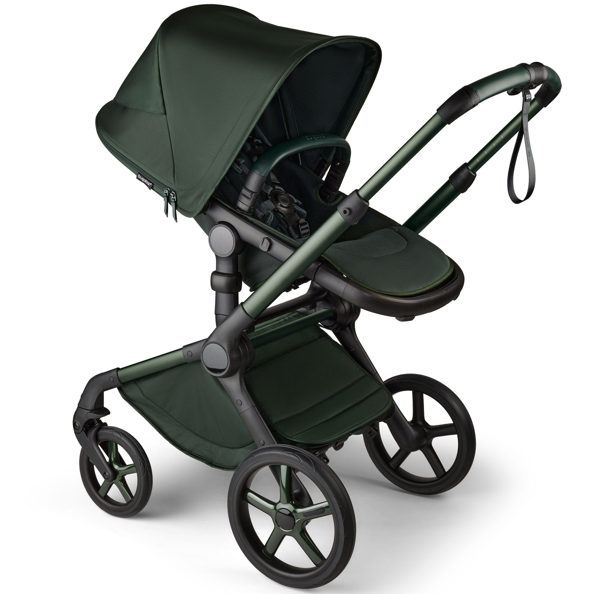 Bugaboo Fox 5 Noir Cybex Luxury Bundle in Midnight Green Travel Systems