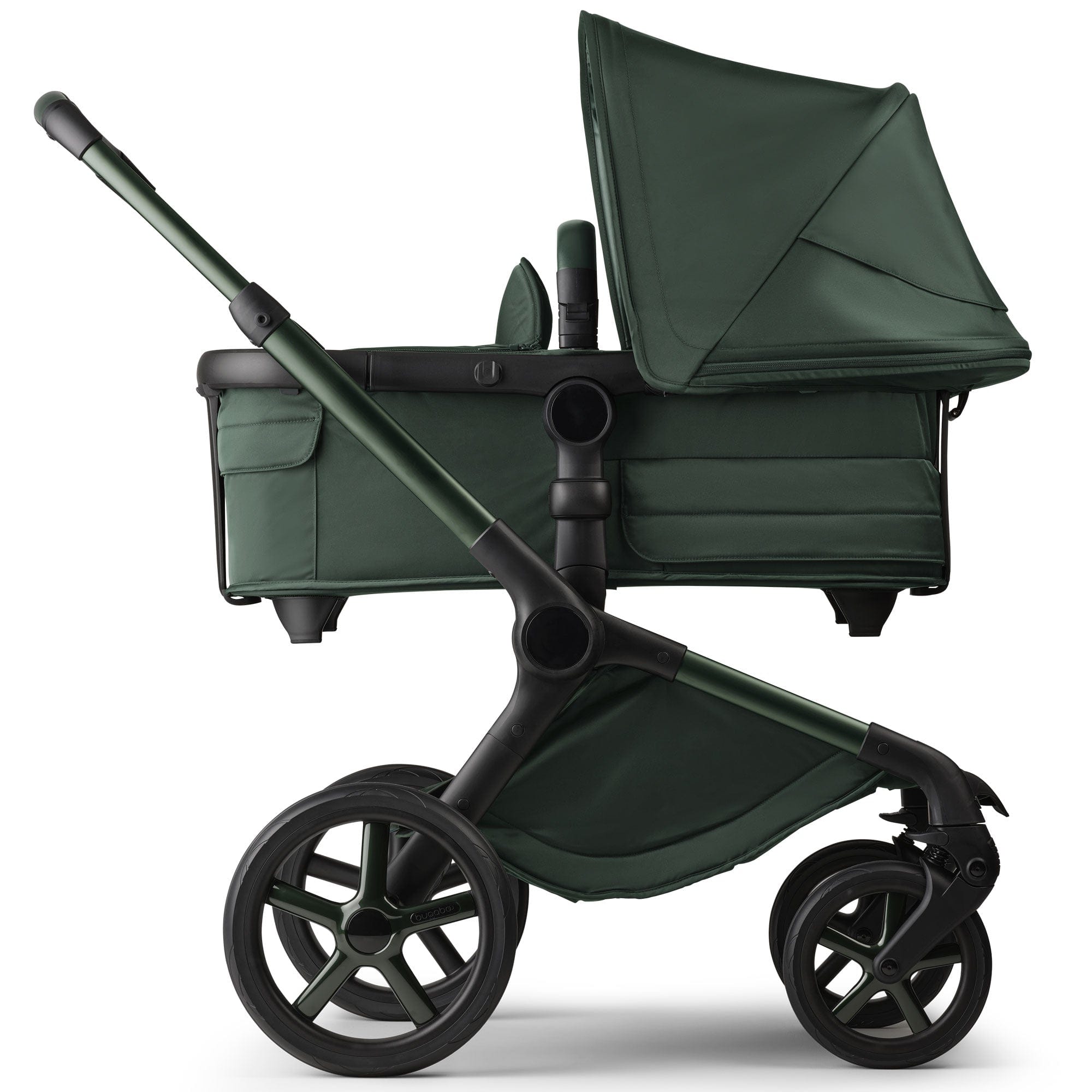 Bugaboo Fox 5 Noir Cybex Luxury Bundle in Midnight Green Travel Systems