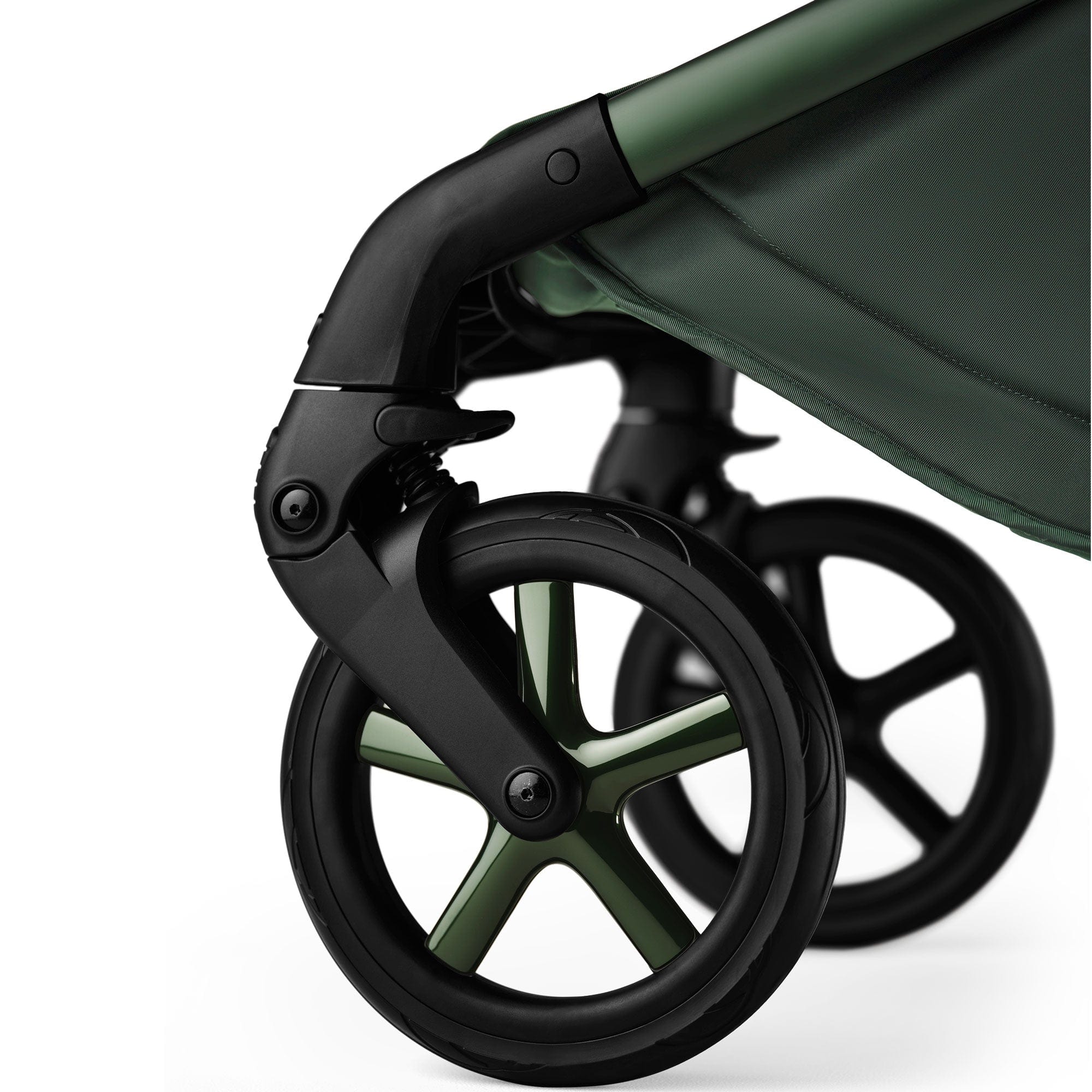 Bugaboo Fox 5 Noir Cybex Luxury Bundle in Midnight Green Travel Systems