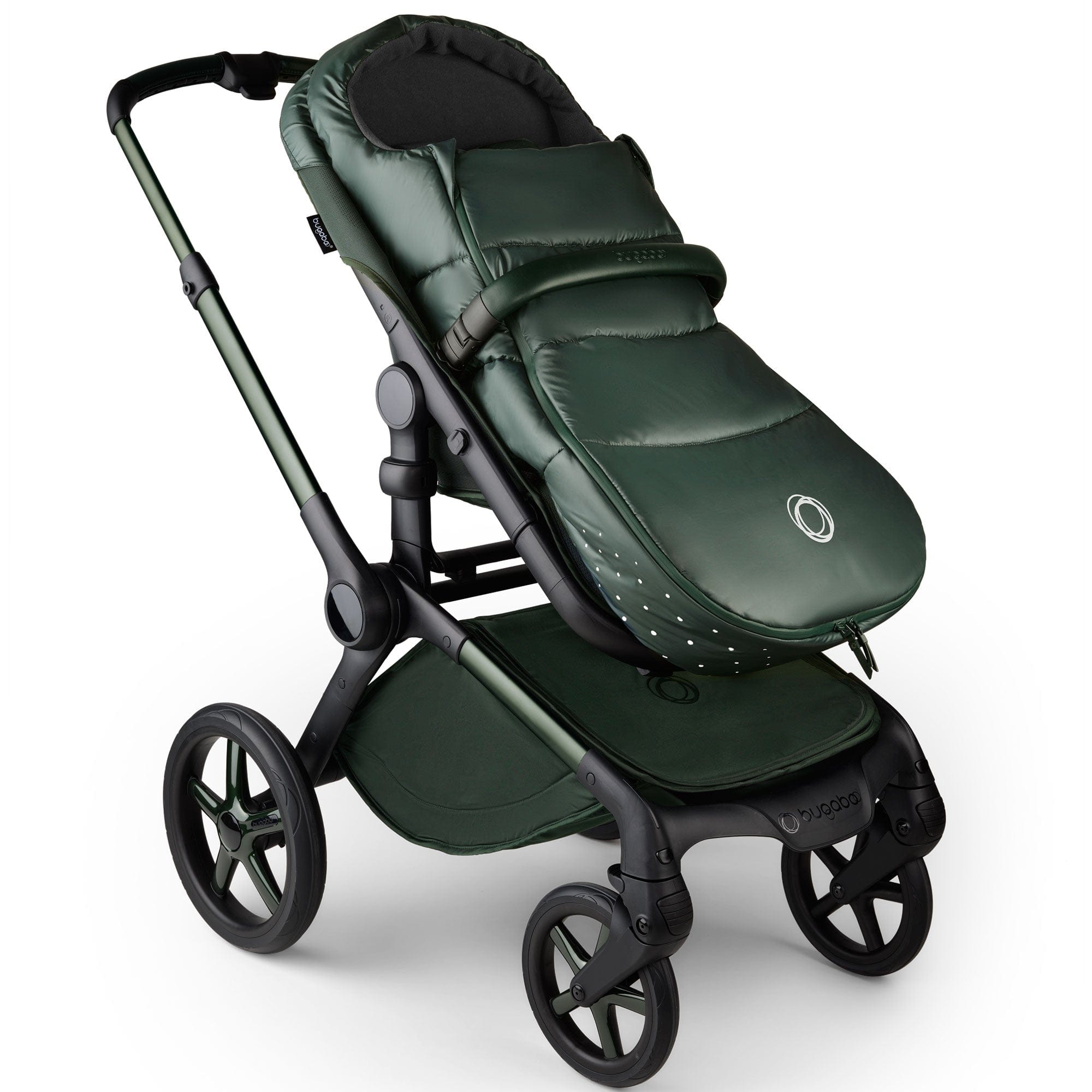 Bugaboo Fox 5 Noir Cybex Luxury Bundle in Midnight Green Travel Systems