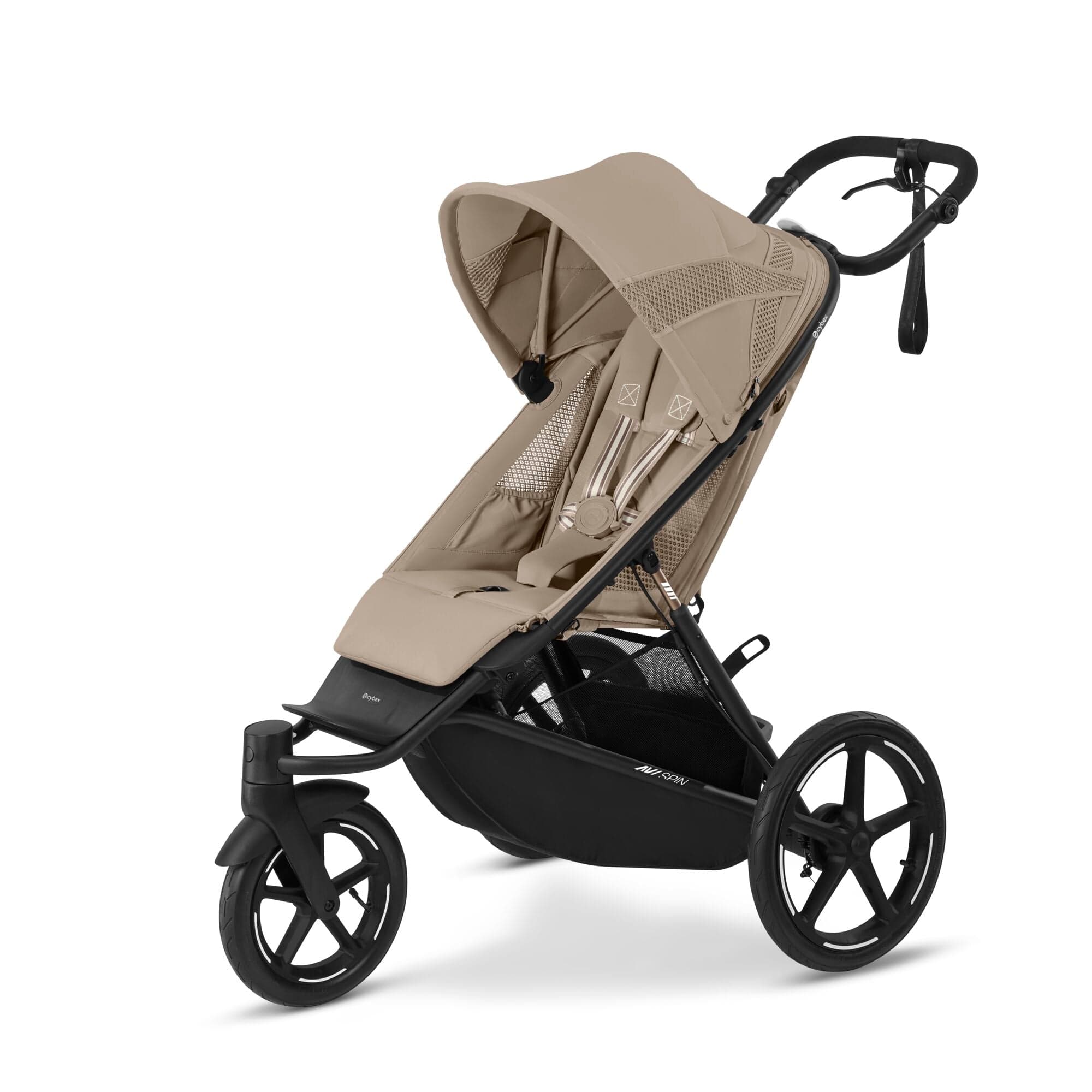 Cybex Avi Spin Comfort Bundle in Almond Beige 3 Wheeler Pushchair Bundles