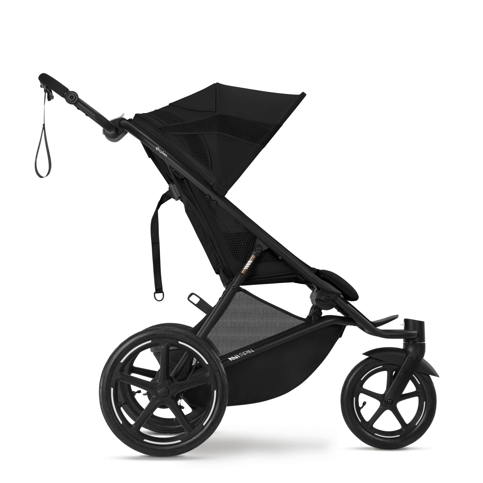 Cybex Avi Spin Comfort Bundle in Moon Black 3 Wheeler Pushchair Bundles