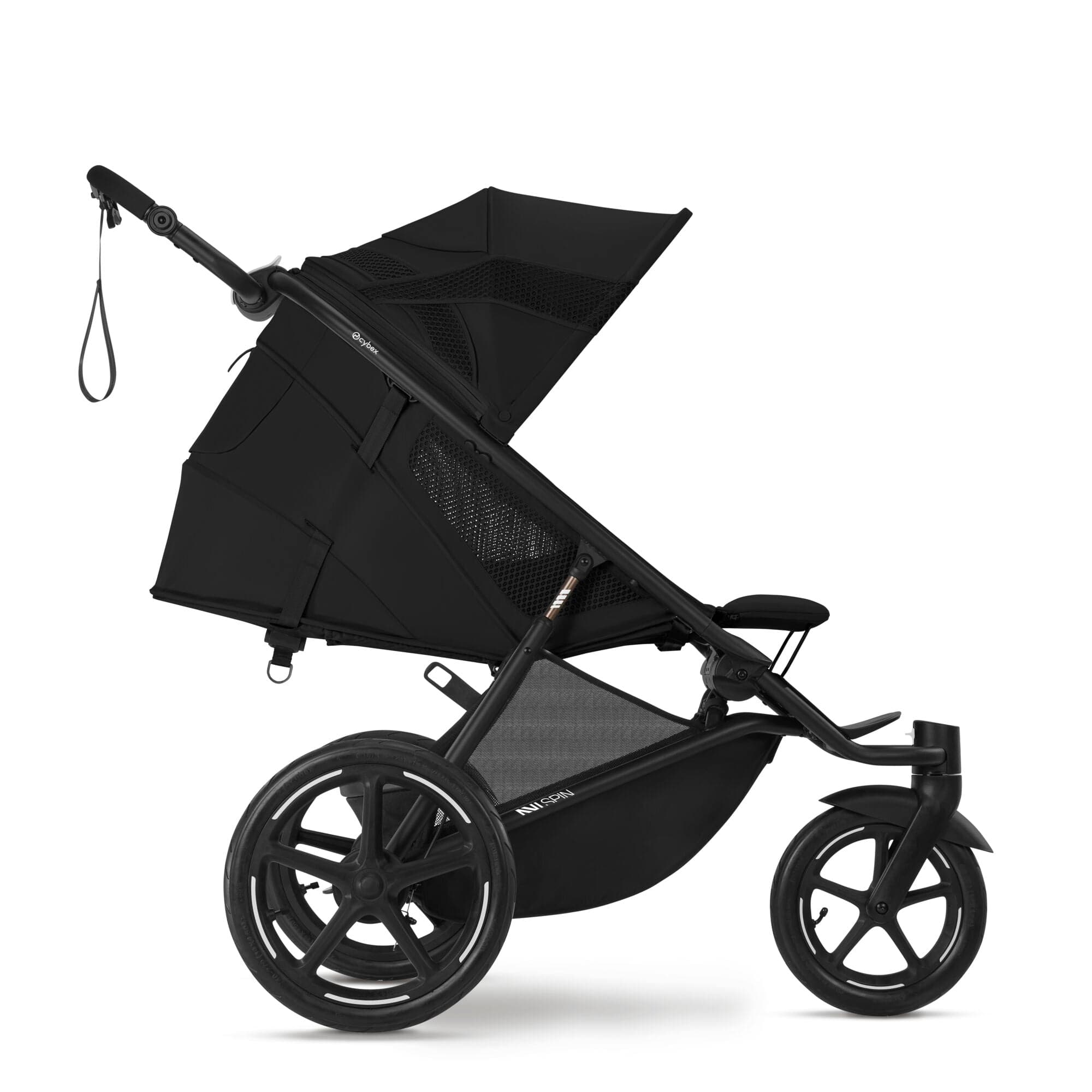 Cybex Avi Spin Comfort Bundle in Moon Black 3 Wheeler Pushchair Bundles