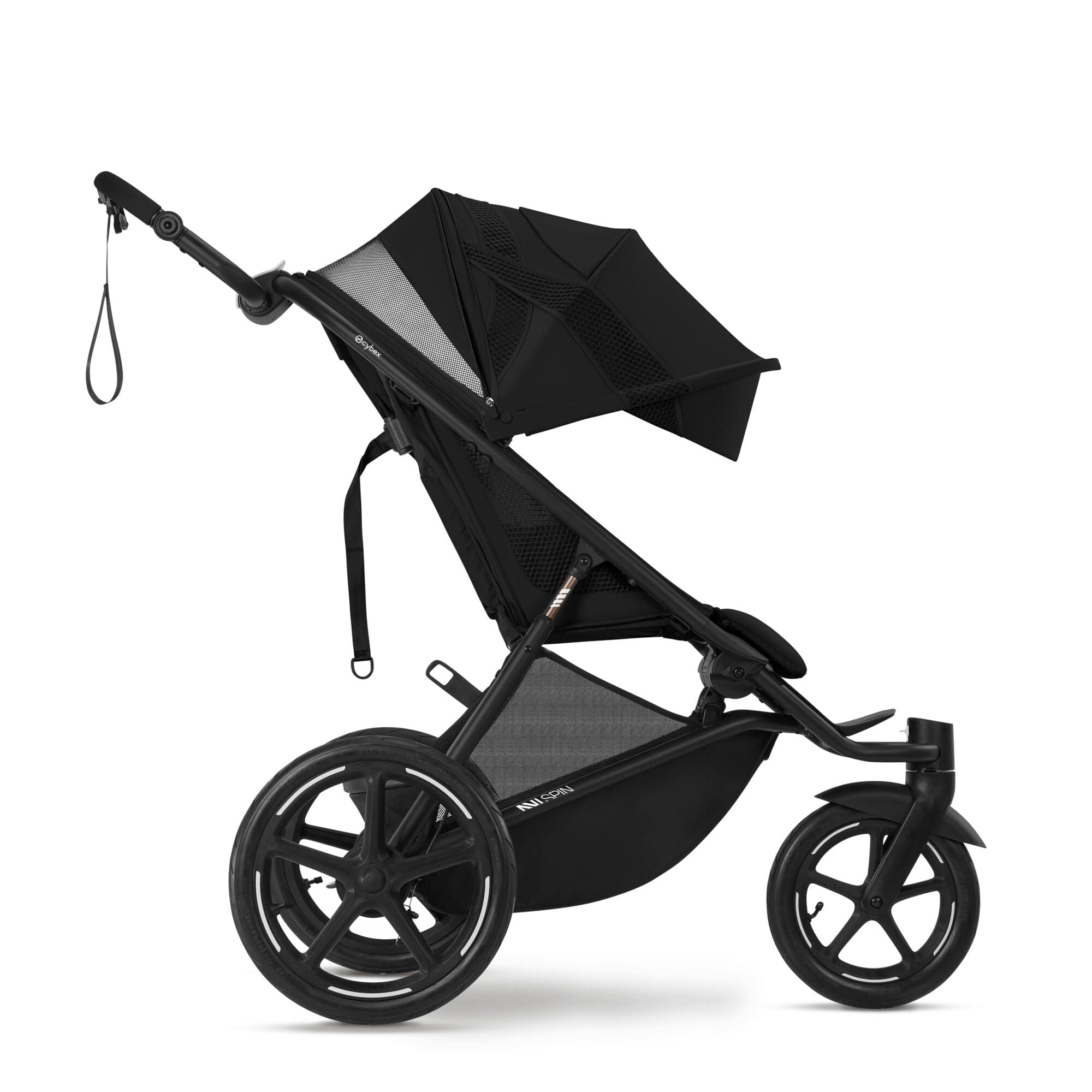 Cybex Avi Spin Comfort Bundle in Moon Black 3 Wheeler Pushchair Bundles