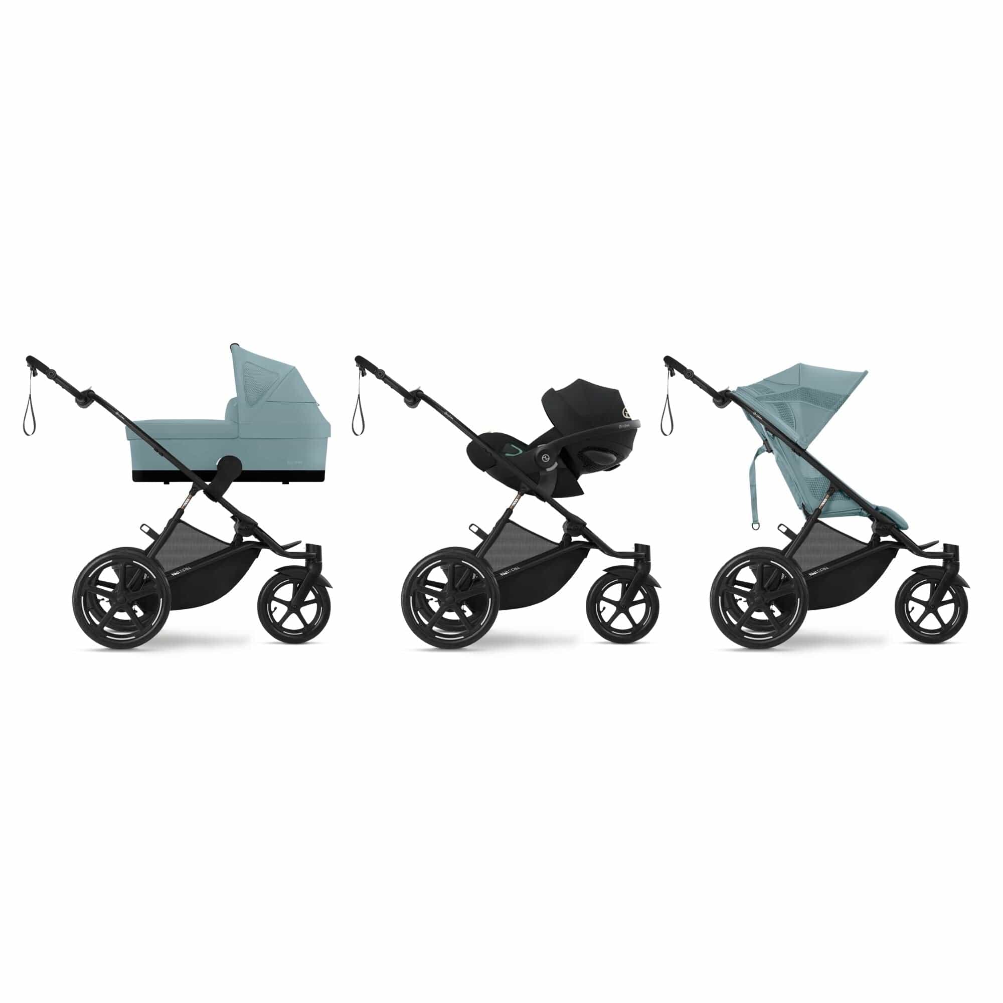 Cybex Avi Spin Comfort Bundle in Stormy Blue 3 Wheeler Pushchair Bundles