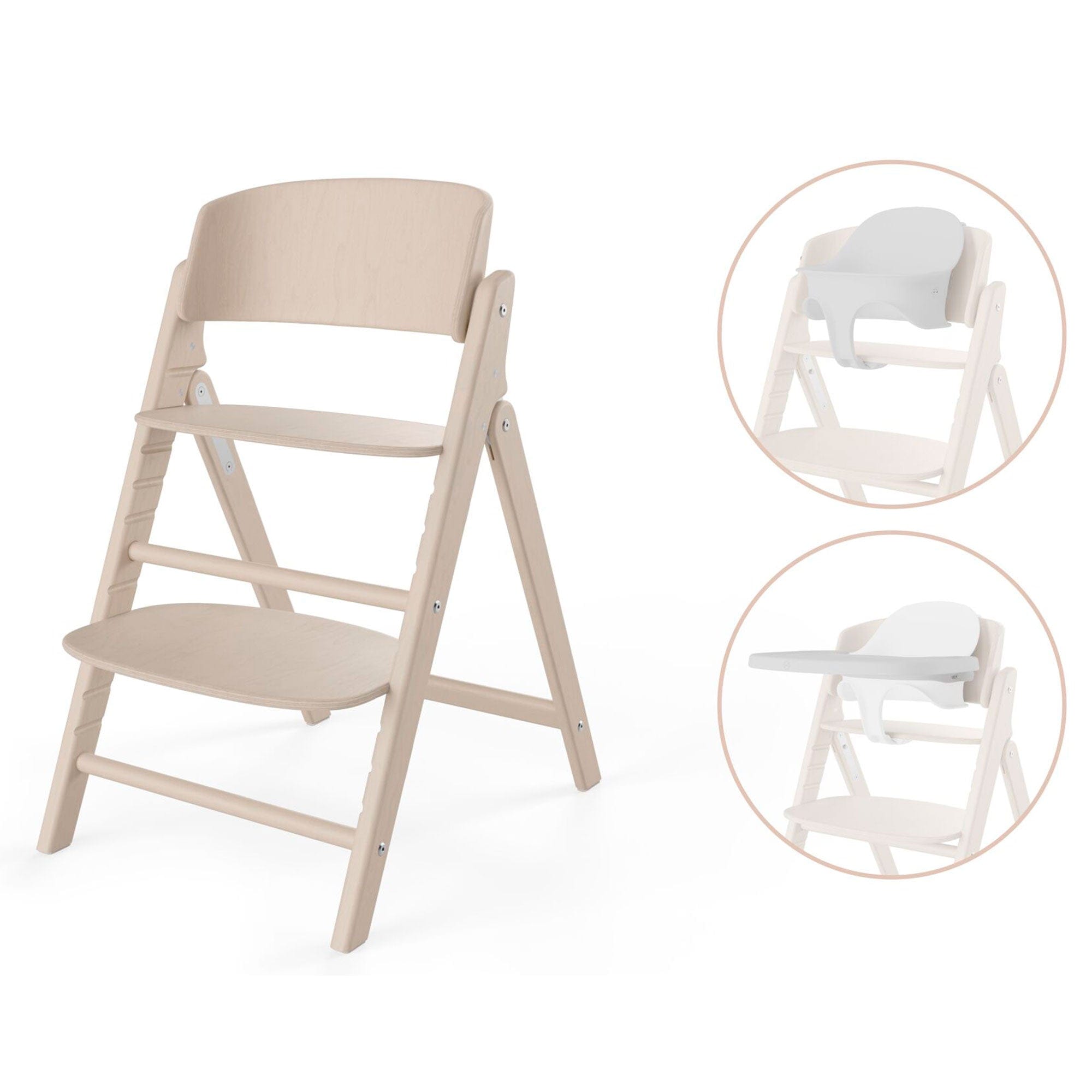 Cybex Click & Fold 3in1 High Chair in All Natural Baby Highchairs 524000821 4063846473229