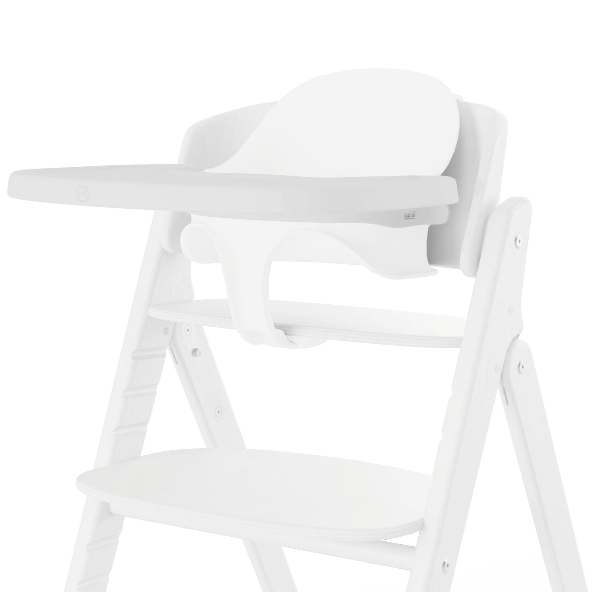 Cybex Click & Fold 3in1 High Chair in All White Baby Highchairs 524000809 4063846473151