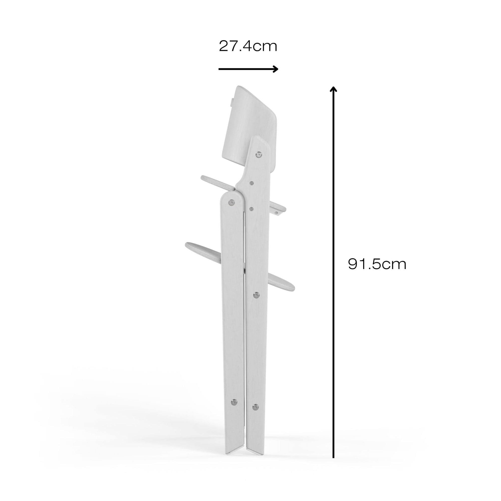 Cybex Click & Fold 3in1 High Chair in All White Baby Highchairs 524000809 4063846473151