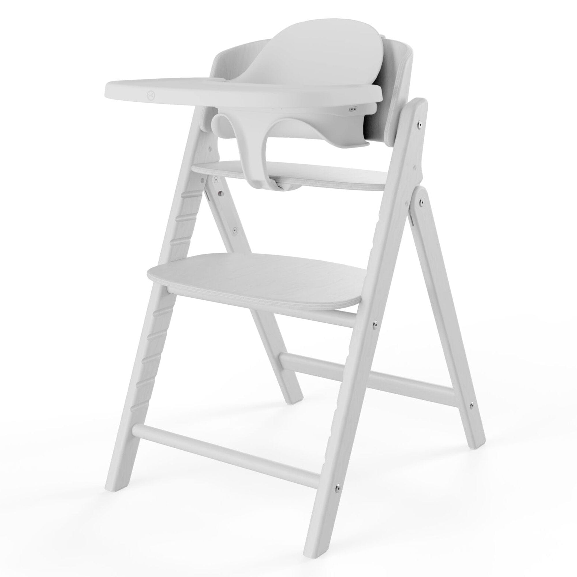 Cybex Click & Fold 3in1 High Chair in All White Baby Highchairs 524000809 4063846473151