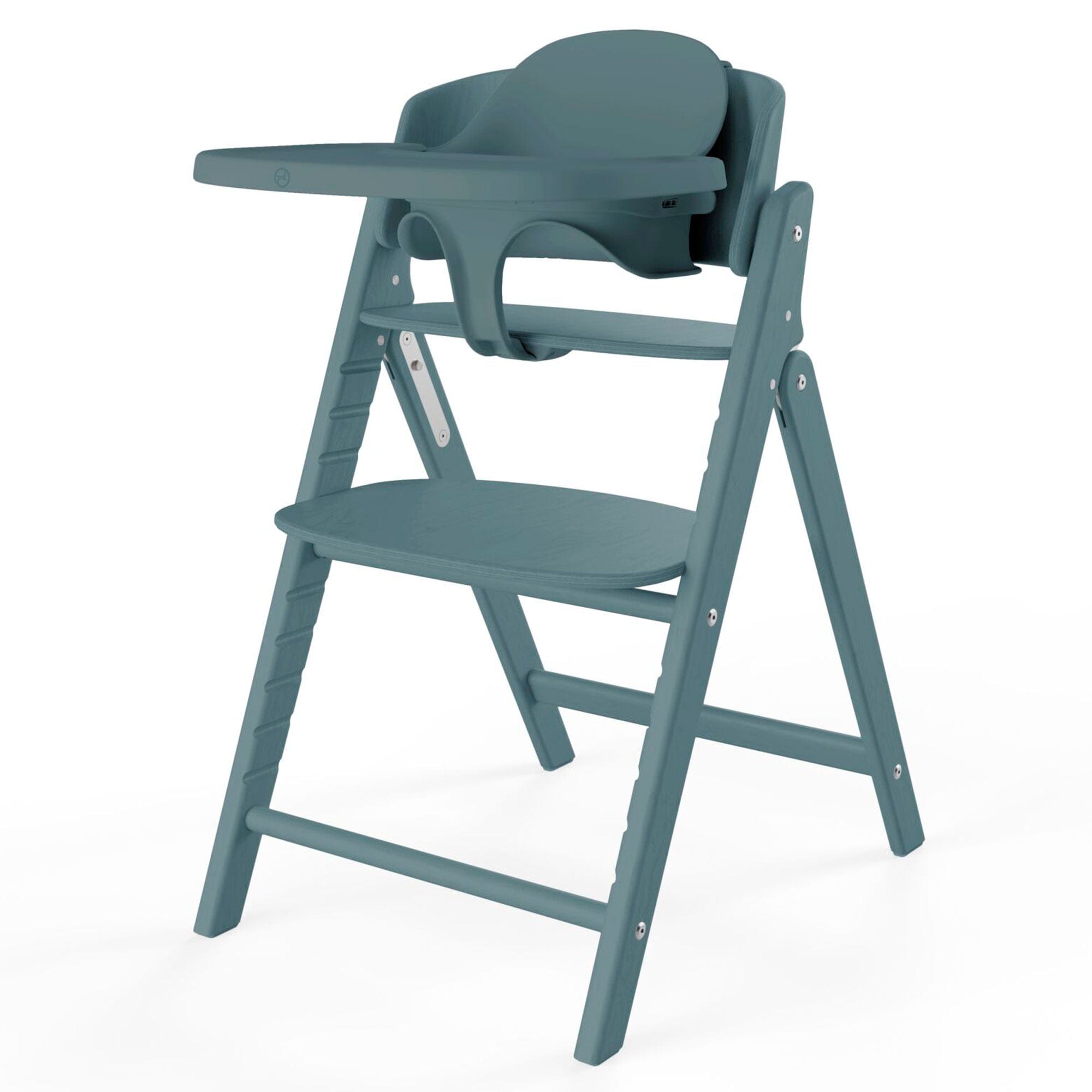 Cybex Click & Fold 3in1 High Chair in Stone Blue Baby Highchairs 524000833 4063846473298