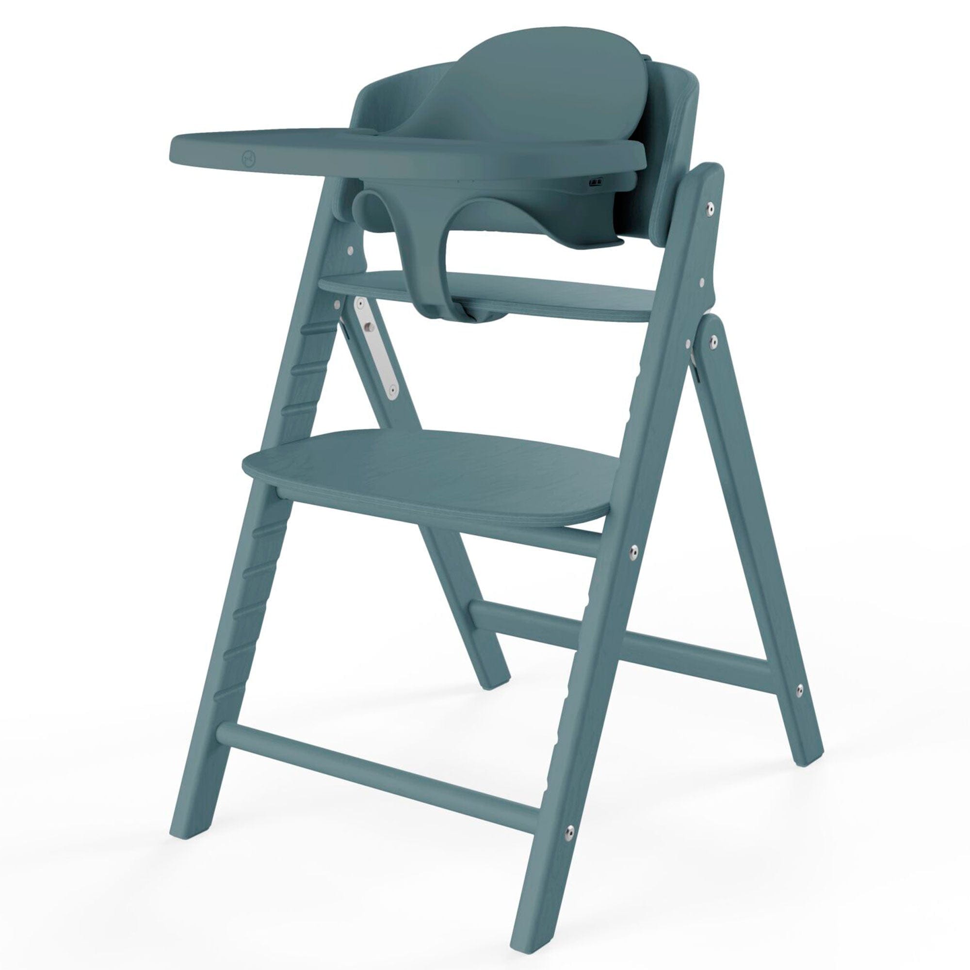 Cybex Click & Fold 4in1 High Chair in Stone Blue Baby Highchairs 524000883 4063846473595