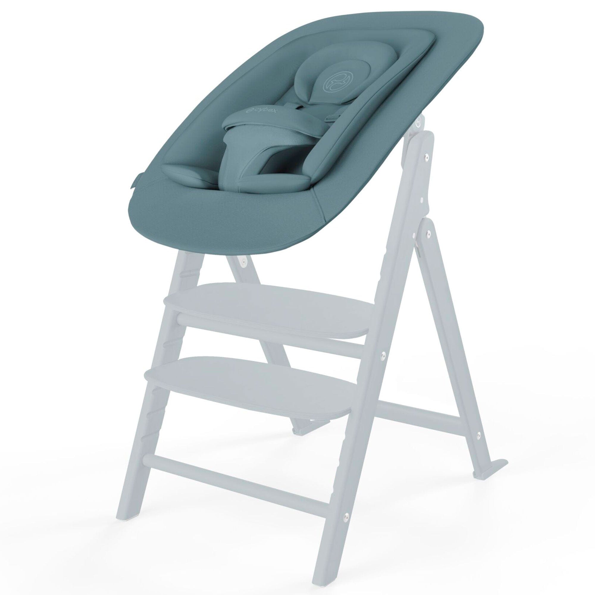 Cybex Click & Fold 4in1 High Chair in Stone Blue Baby Highchairs 524000883 4063846473595