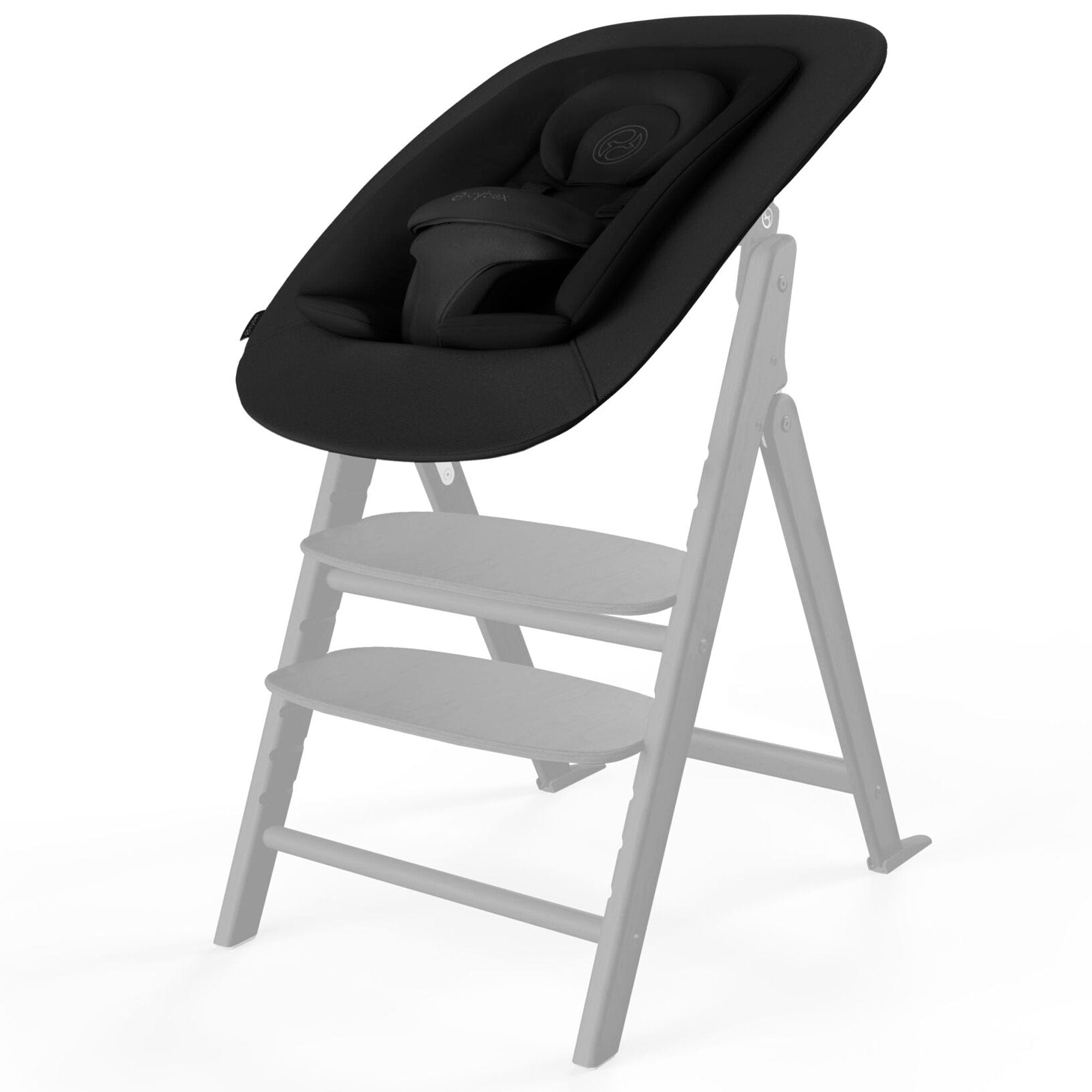 Cybex Click & Fold 4in1 High Chair in Stunning Black Baby Highchairs 524000847 4063846473380