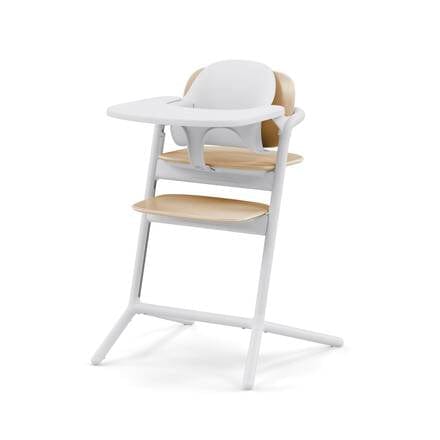 Cybex LEMO 3 in 1 High Chair - Sand White Baby Highchairs 521003185 4063846171262