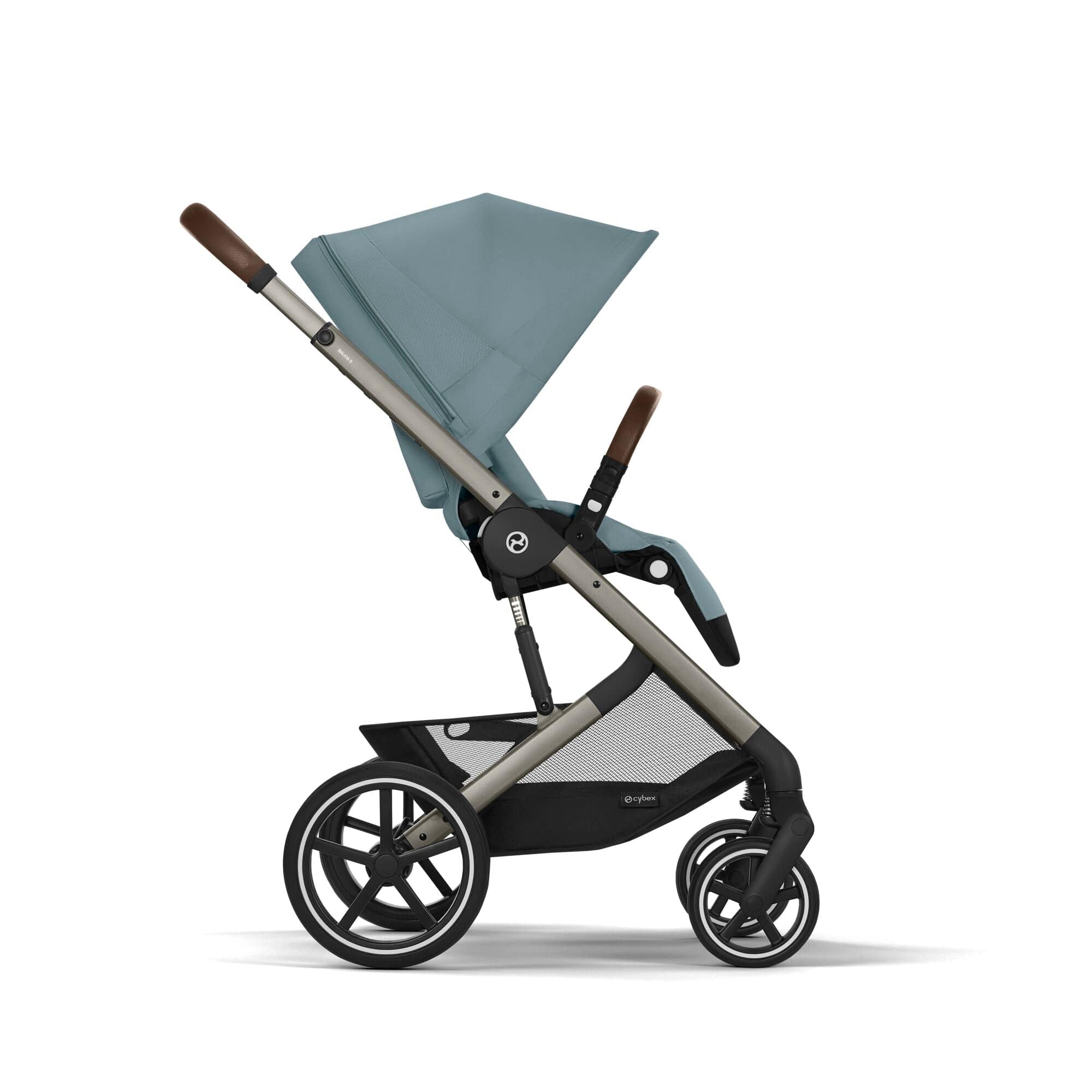 Cybex Balios S Lux Essential Bundle in Taupe/Stormy Blue Baby Prams