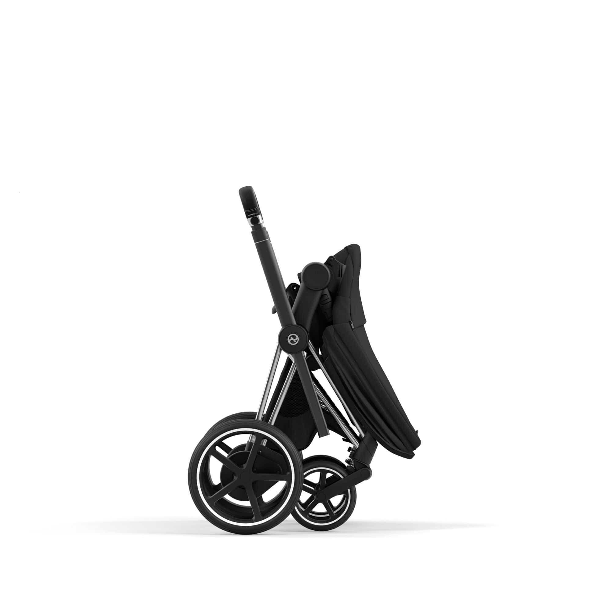 Cybex e-Priam & Lux Cot in Sepia Black Baby Prams