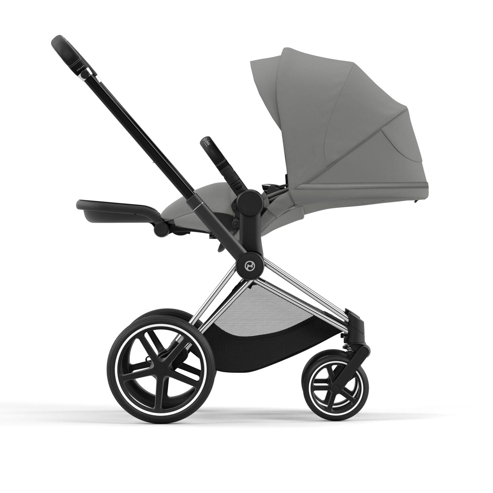 Cybex Priam & Lux Cot in Mirage Grey Baby Prams