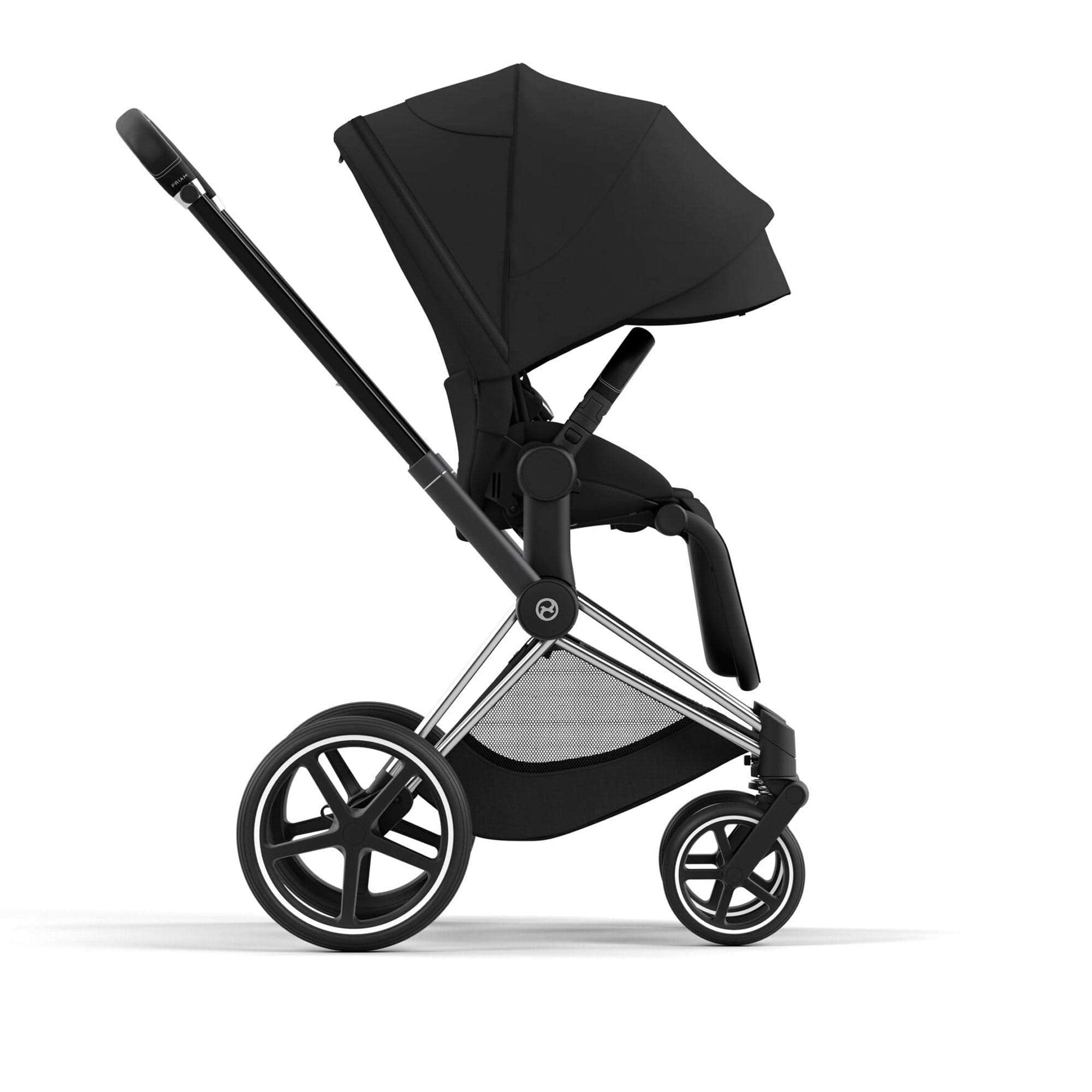 Cybex Priam & Lux Cot in Sepia Black Baby Prams