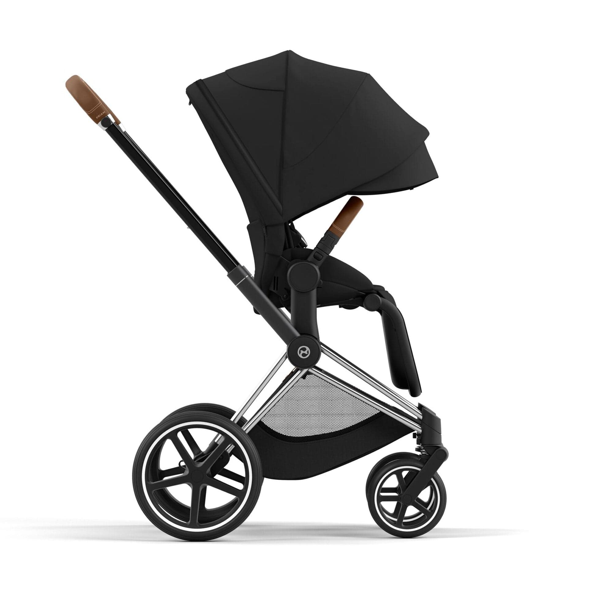 Cybex Priam & Lux Cot in Sepia Black Baby Prams