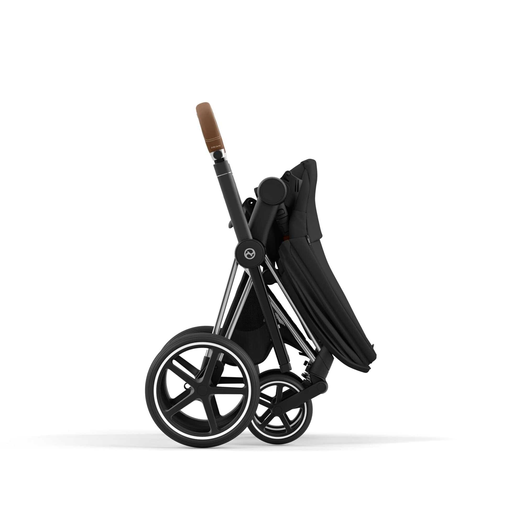 Cybex Priam & Lux Cot in Sepia Black Baby Prams