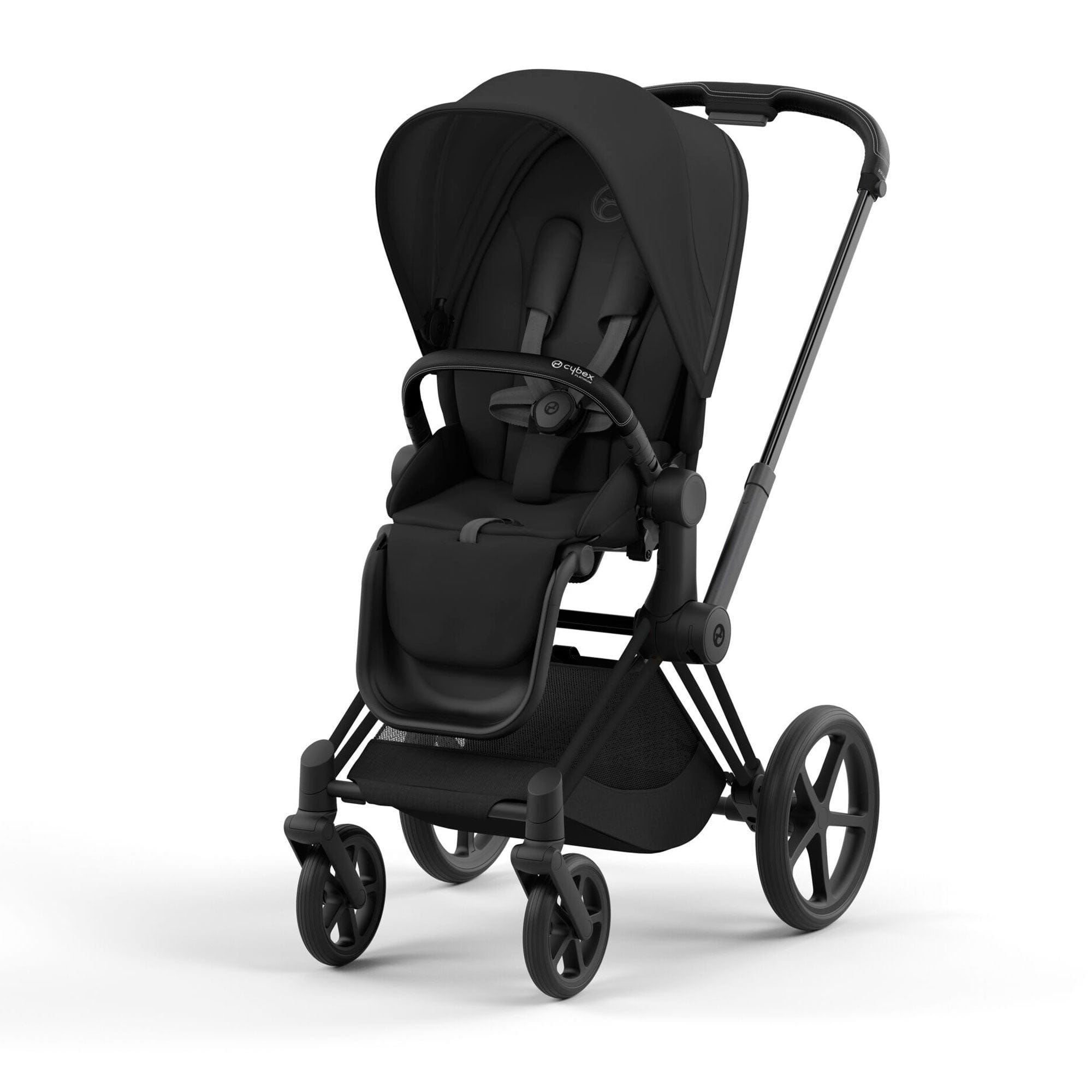 Cybex Priam & Lux Cot in Sepia Black Baby Prams