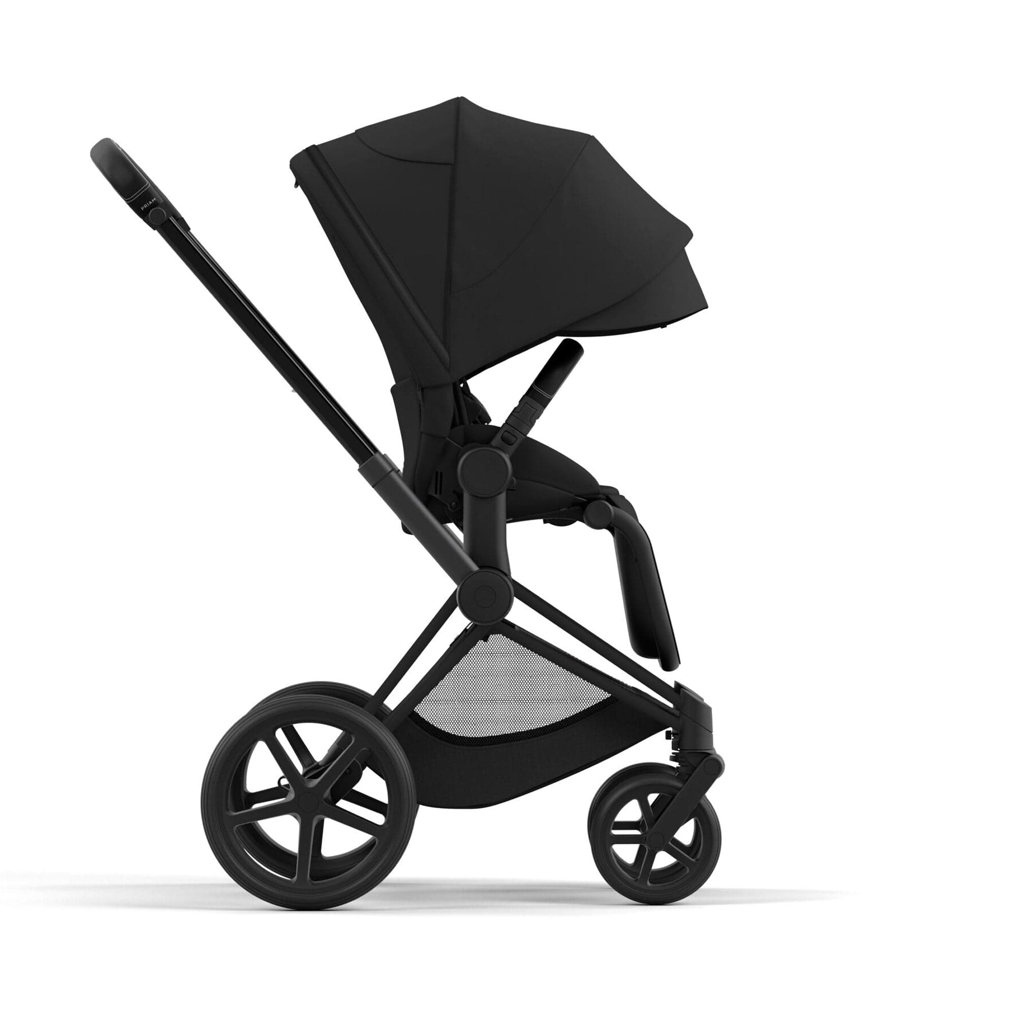 Cybex Priam & Lux Cot in Sepia Black Baby Prams