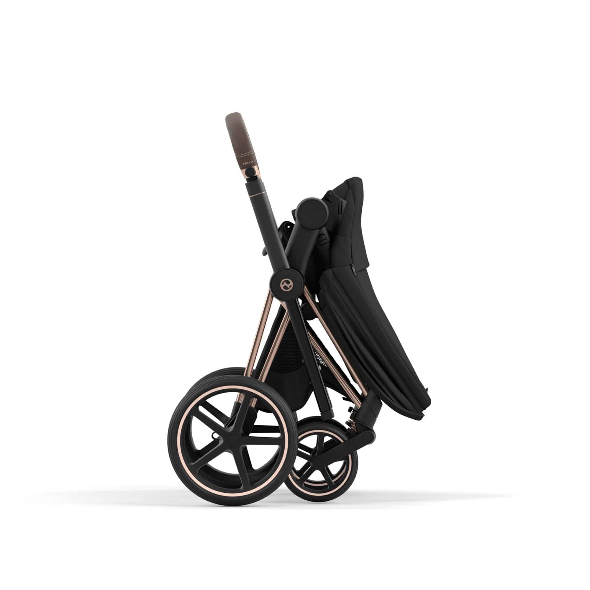 Cybex Priam & Lux Cot in Sepia Black Baby Prams