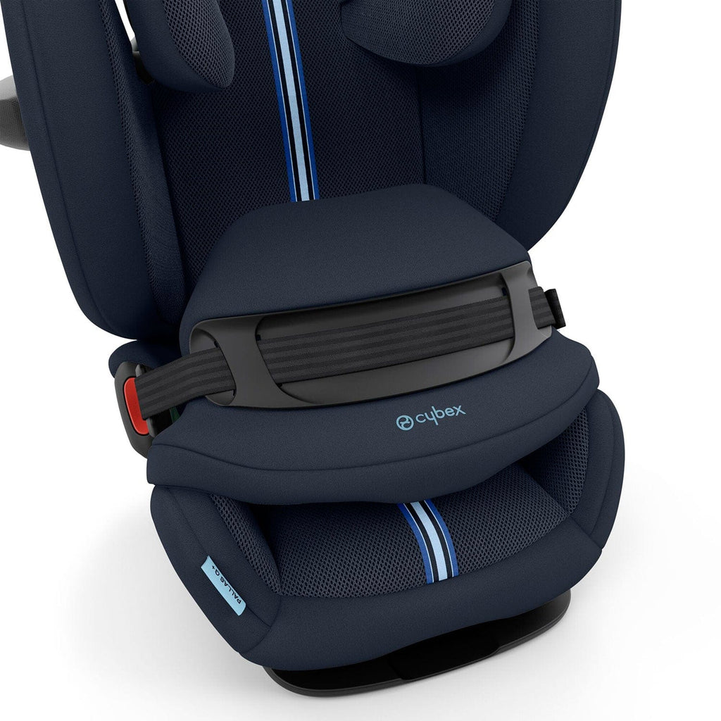 Cybex Pallas G i-Size Plus Car Seat - Ocean Blue - with Advanced Impact  Shield - Group 1/2/3 unisex (bambini)
