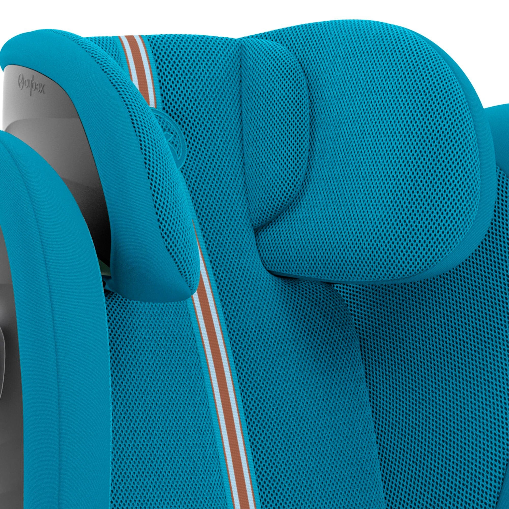 Cybex Solution G i-Fix Plus Highback Booster Car Seat in Beach Blue