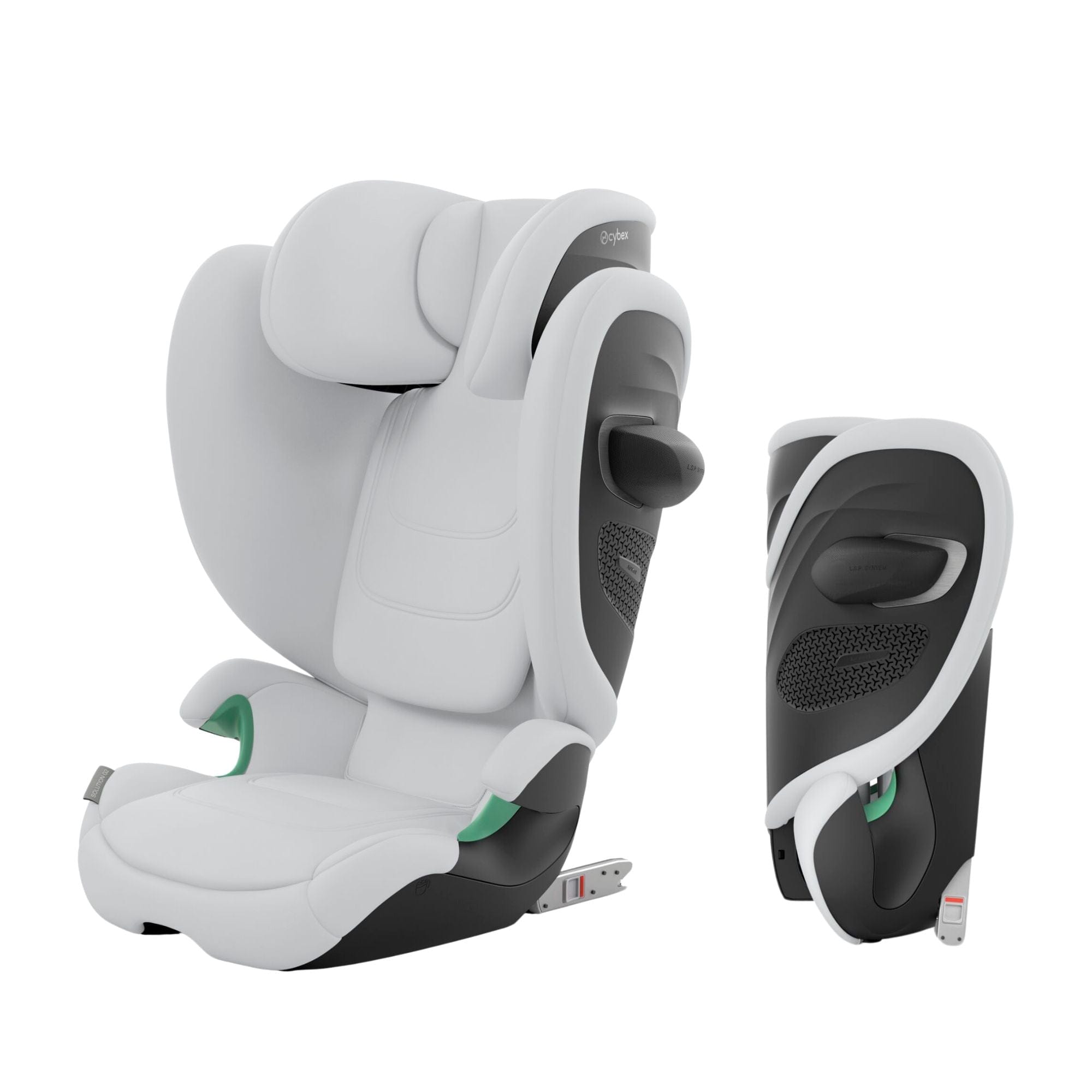 Cybex Solution G2 i-Fix Highback Booster in Fog Grey Highback Booster Seats 524000655 4063846469949