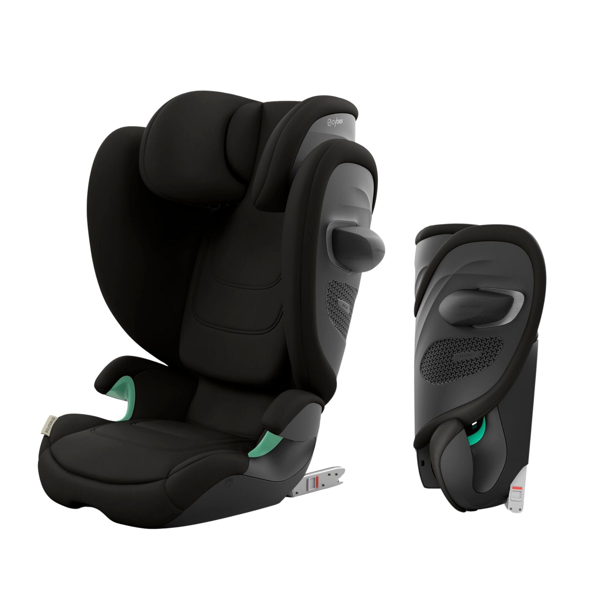 Cybex Solution G2 i-Fix Highback Booster in Magic Black Highback Booster Seats 524000649 4063846469864